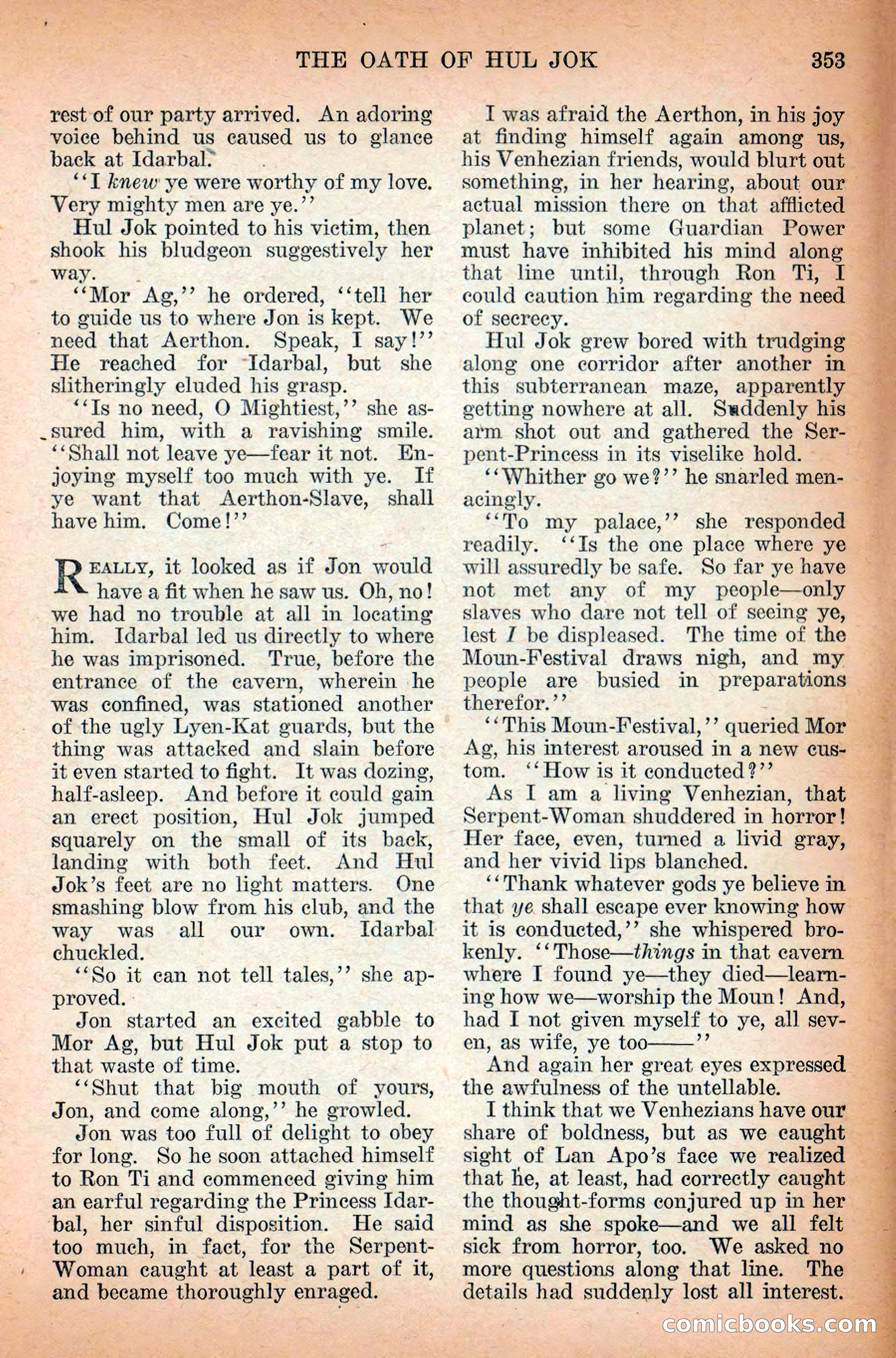 Weird Tales, Vol. 12 No. 3 — page 67 of 148