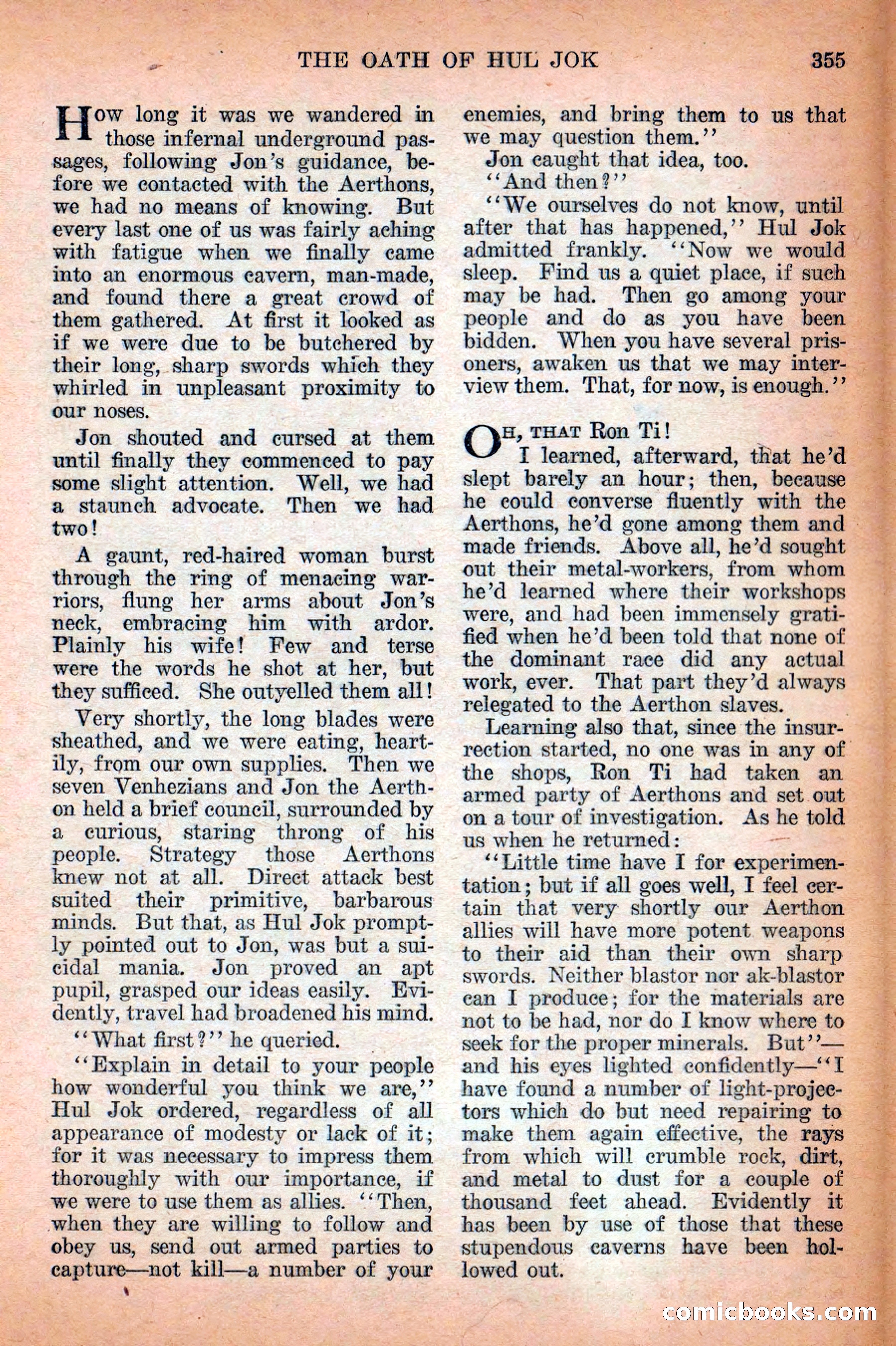 Weird Tales, Vol. 12 No. 3 — page 69 of 148