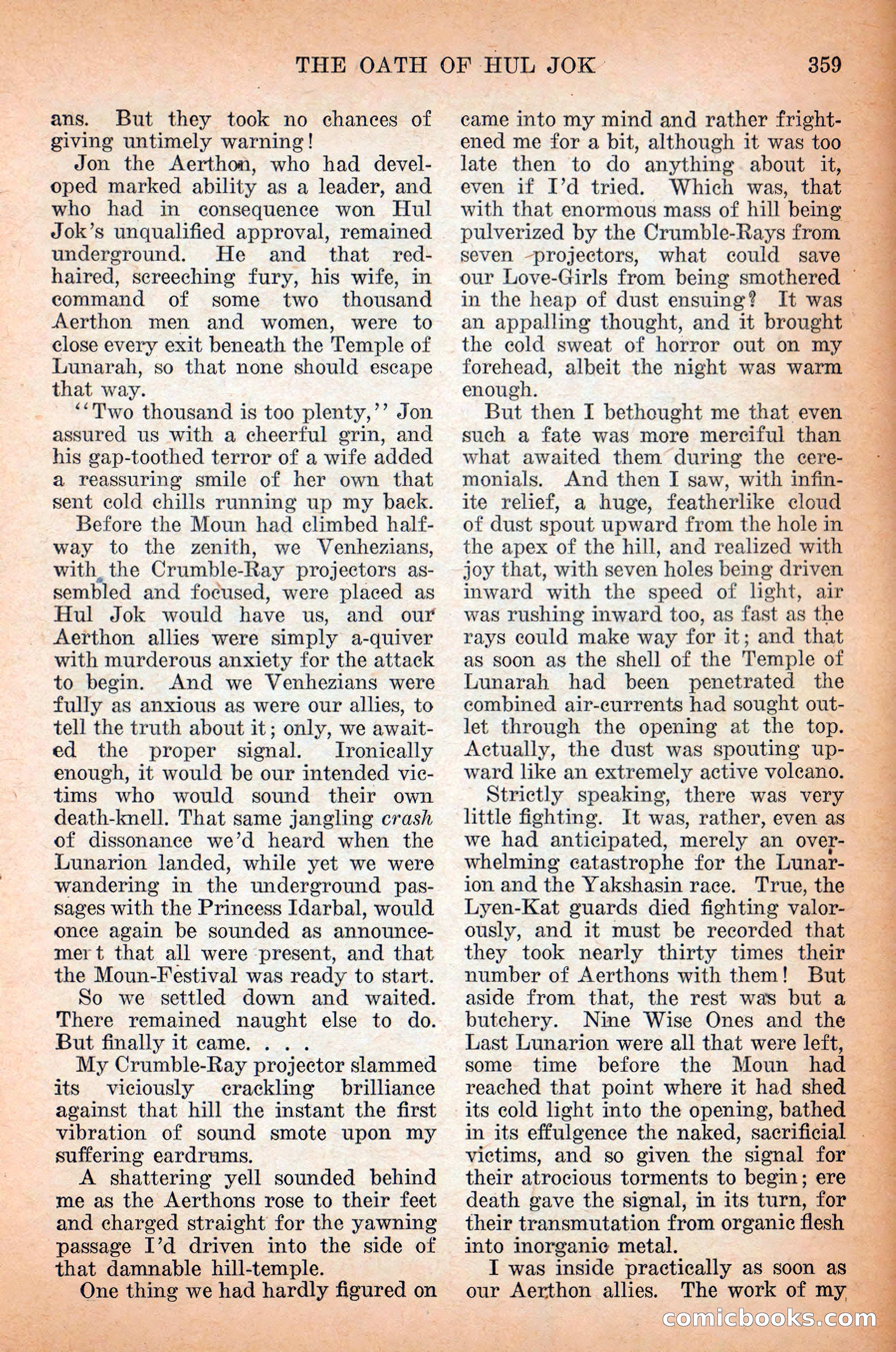 Weird Tales, Vol. 12 No. 3 — page 73 of 148