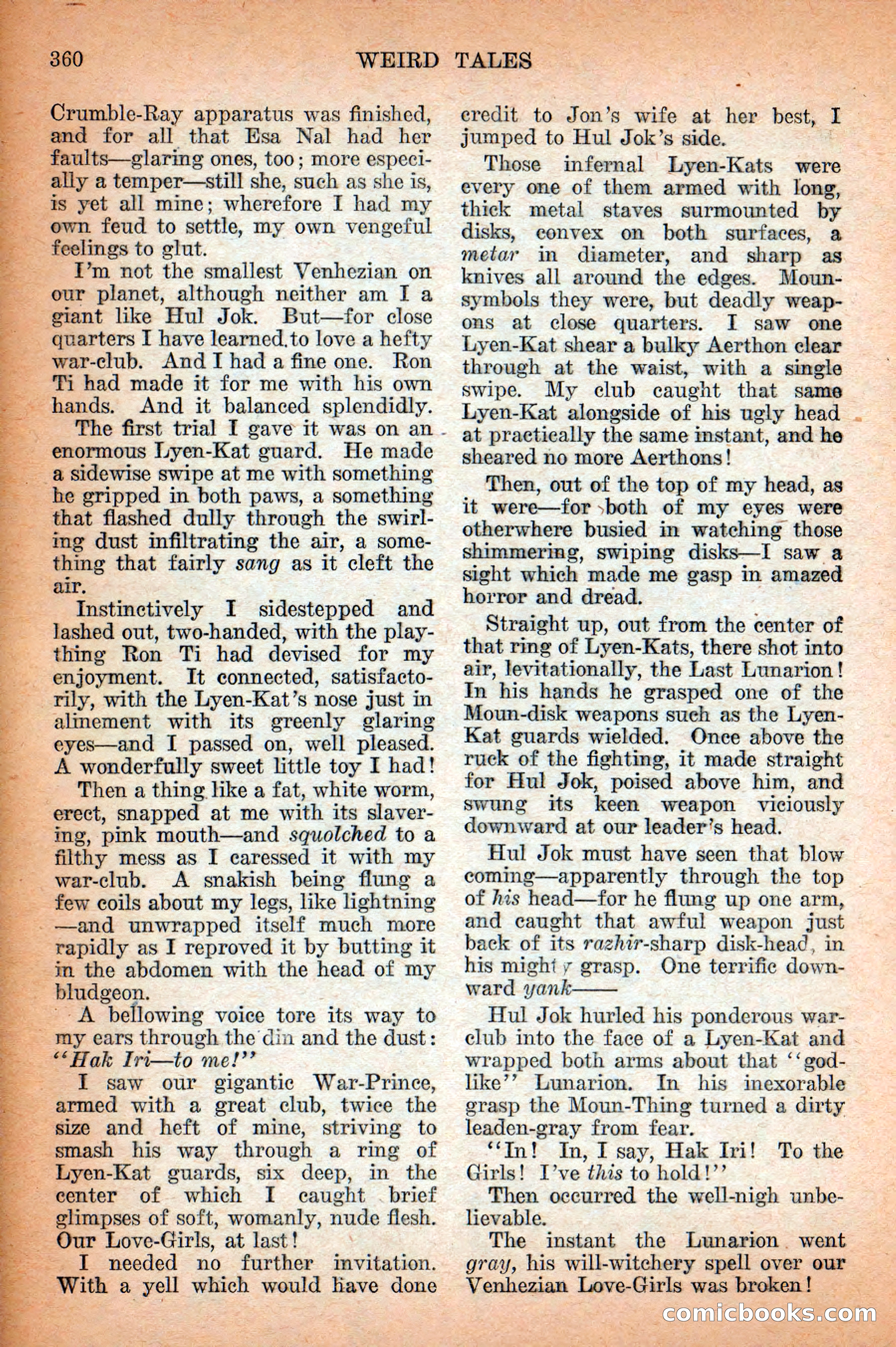 Weird Tales, Vol. 12 No. 3 — page 74 of 148