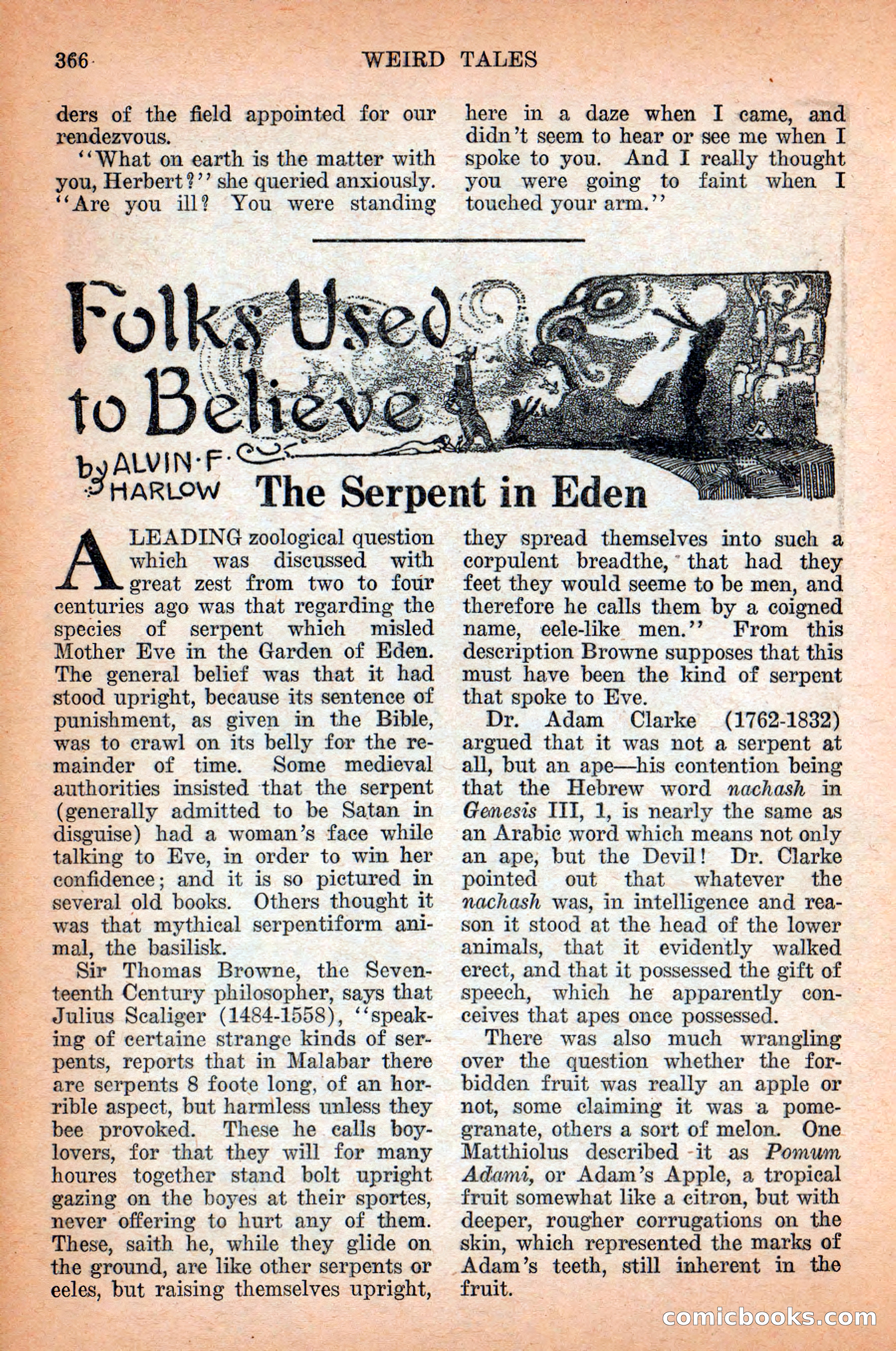 Weird Tales, Vol. 12 No. 3 — page 80 of 148