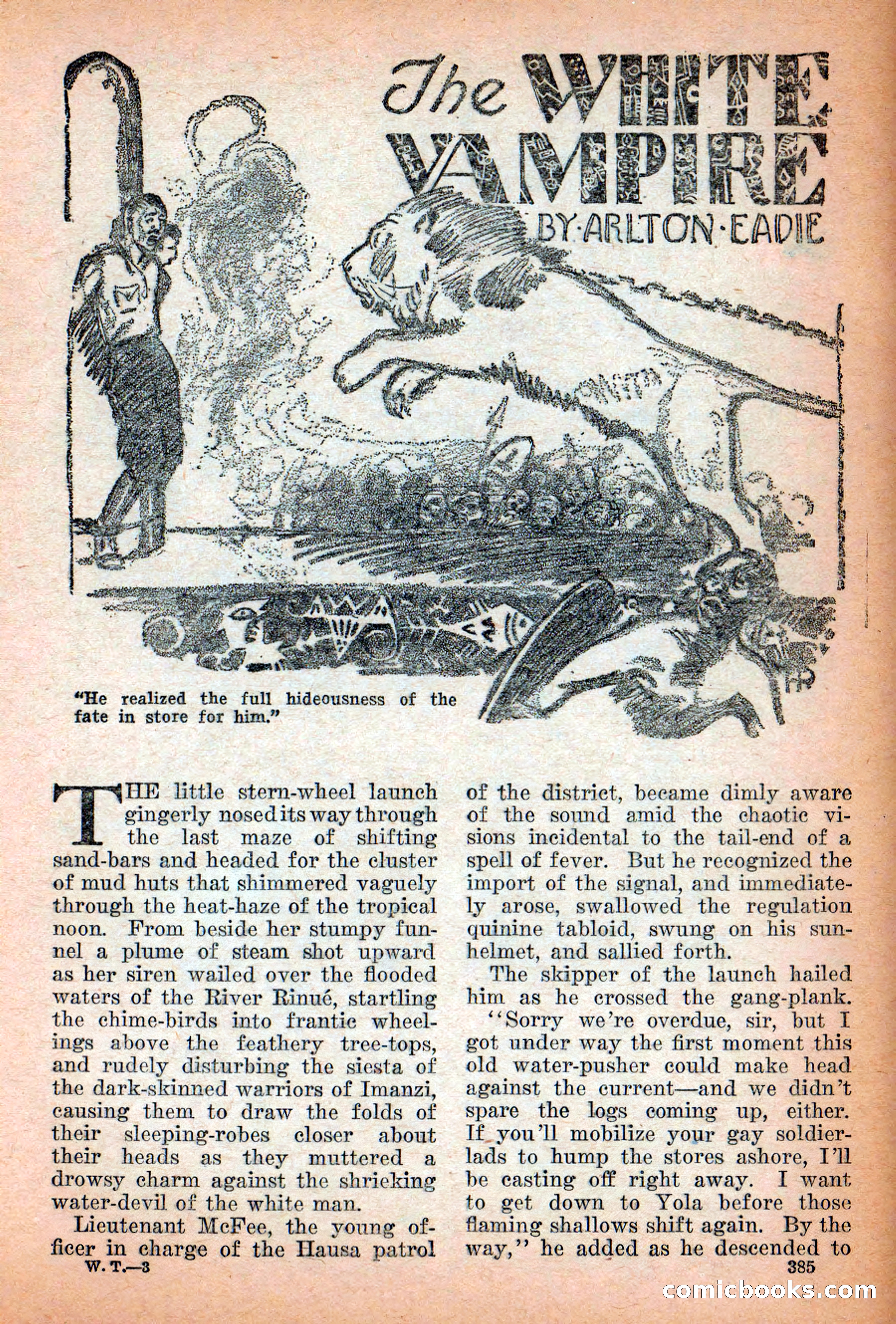 Weird Tales, Vol. 12 No. 3 — page 99 of 148
