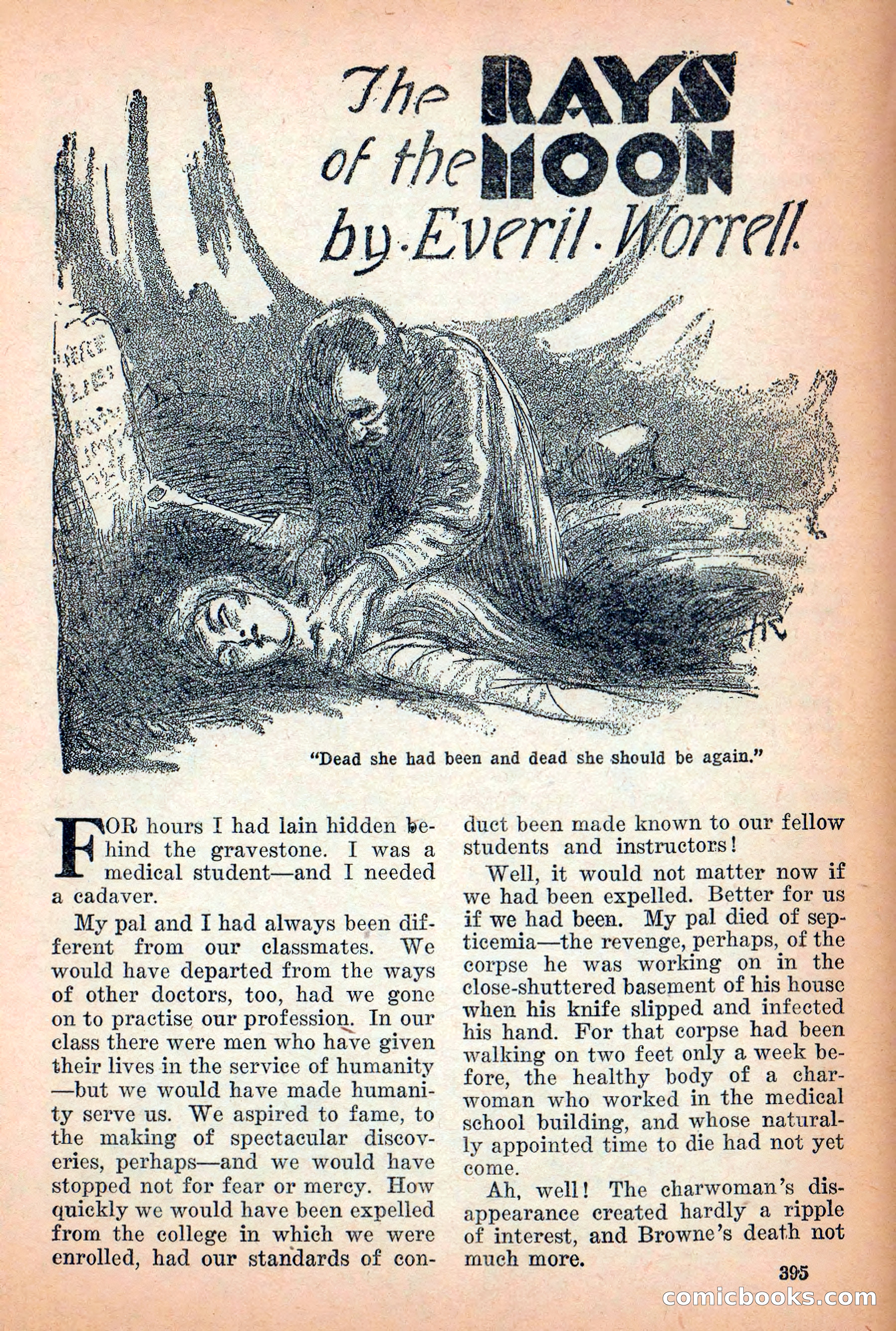 Weird Tales, Vol. 12 No. 3 — page 109 of 148