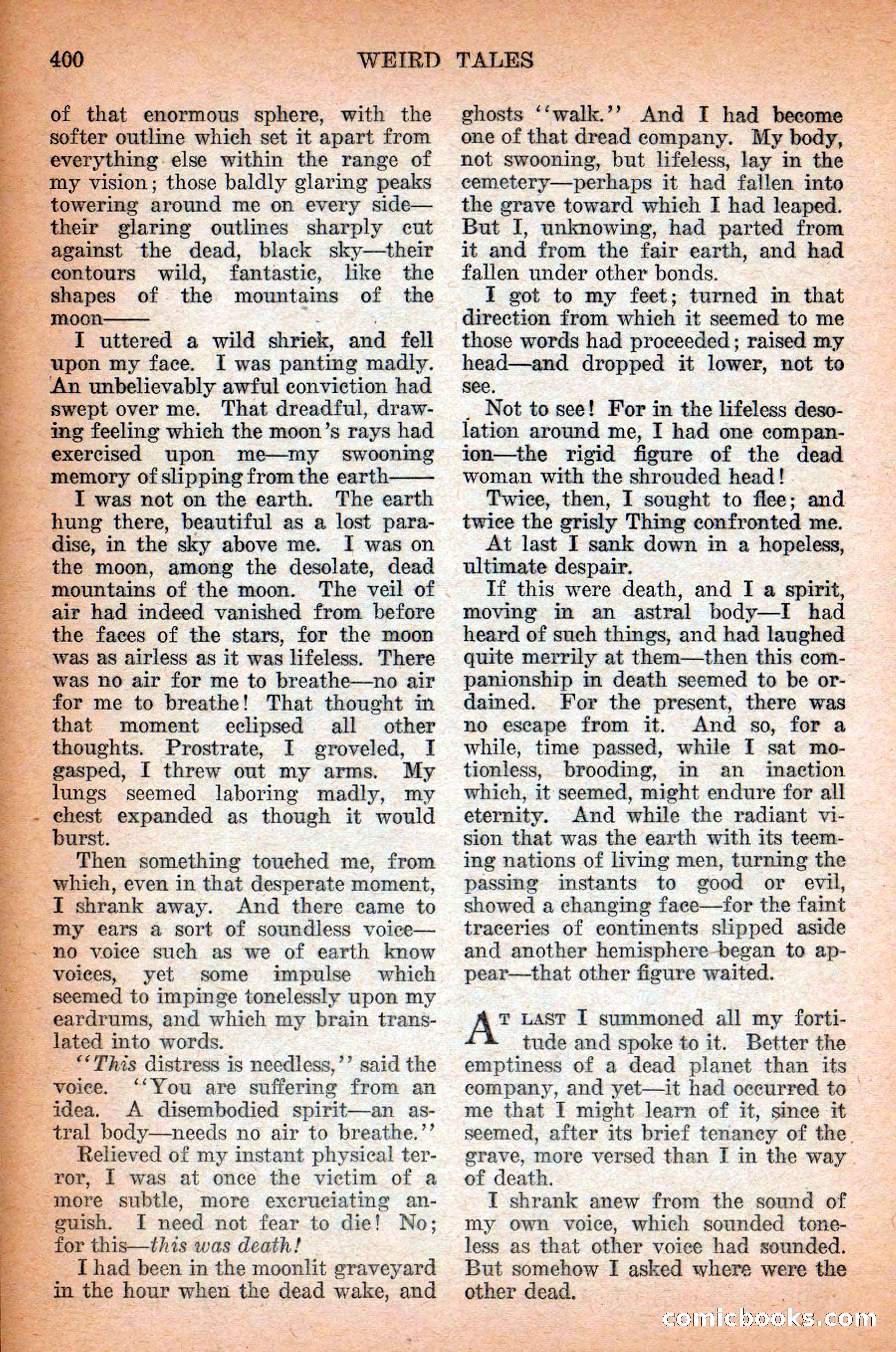 Weird Tales, Vol. 12 No. 3 — page 114 of 148