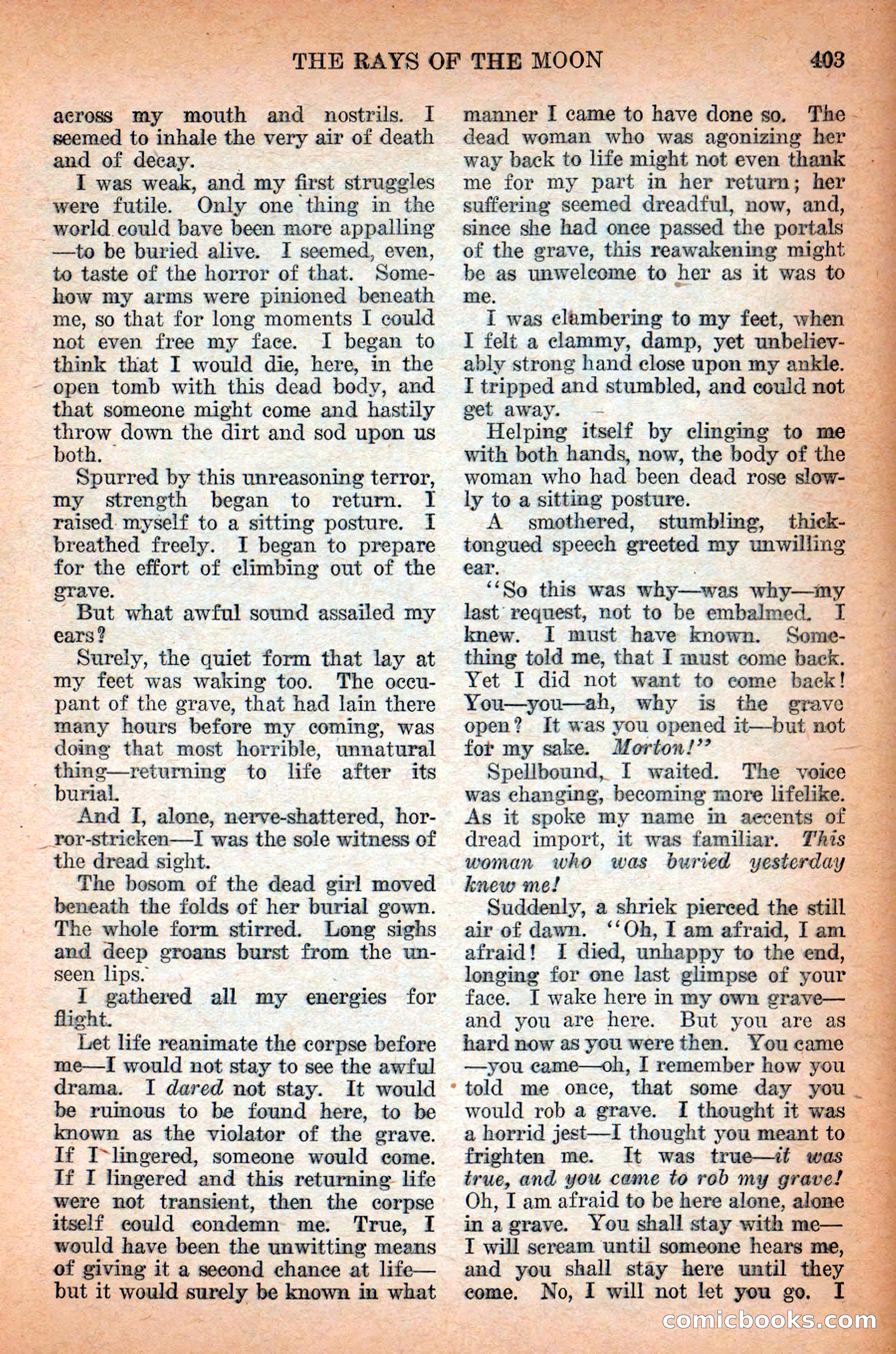 Weird Tales, Vol. 12 No. 3 — page 117 of 148