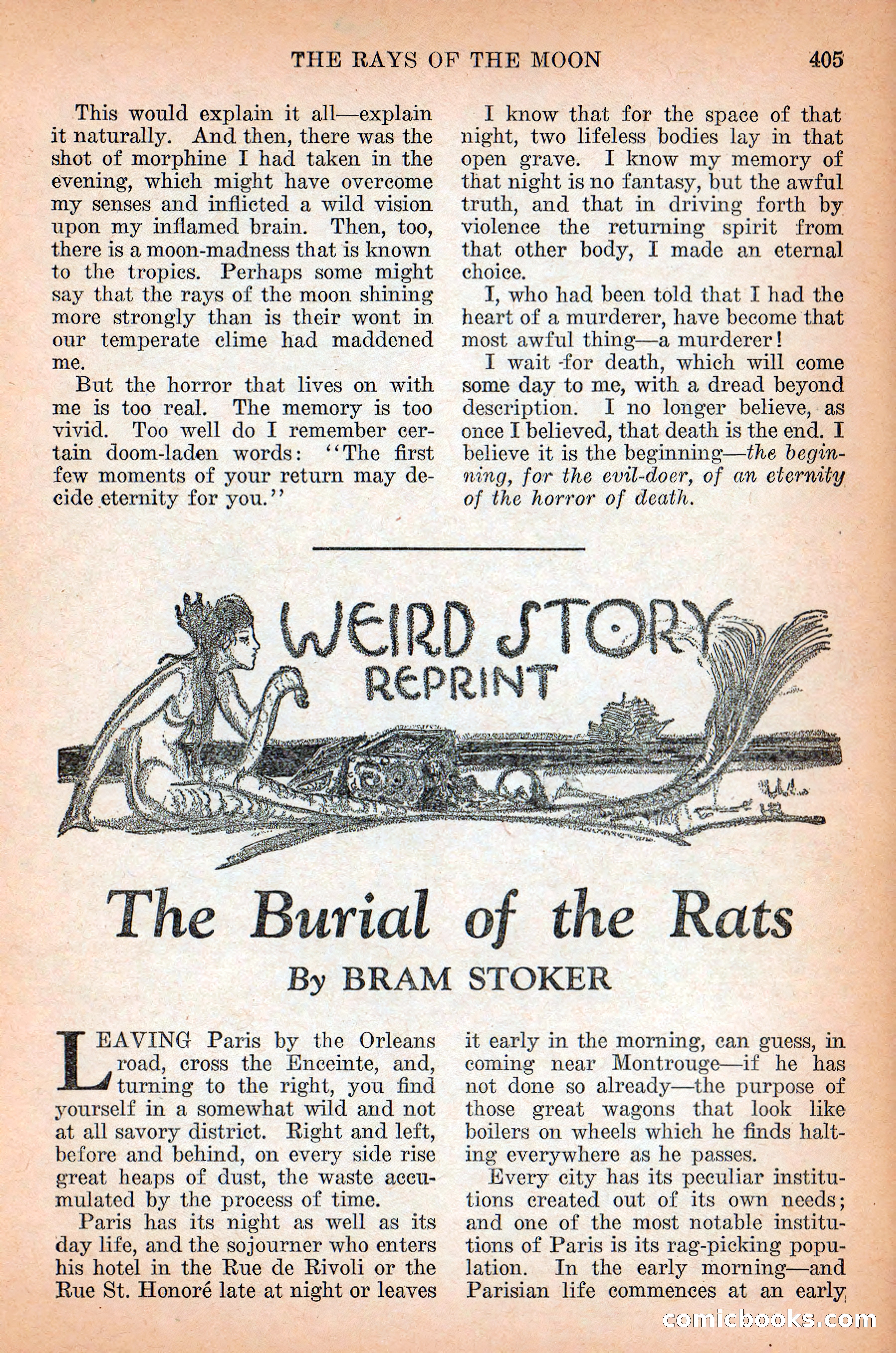 Weird Tales, Vol. 12 No. 3 — page 119 of 148