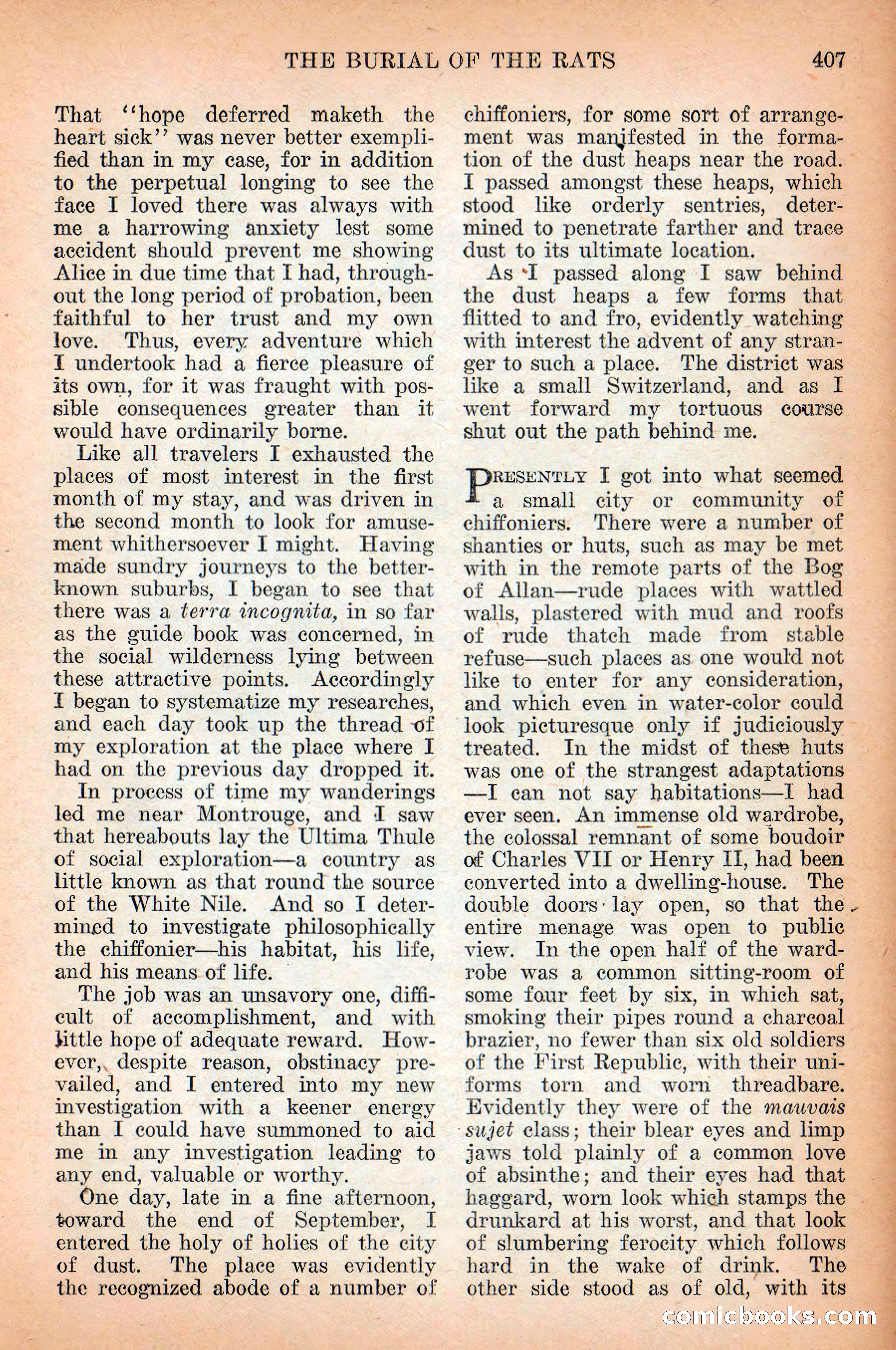 Weird Tales, Vol. 12 No. 3 — page 121 of 148