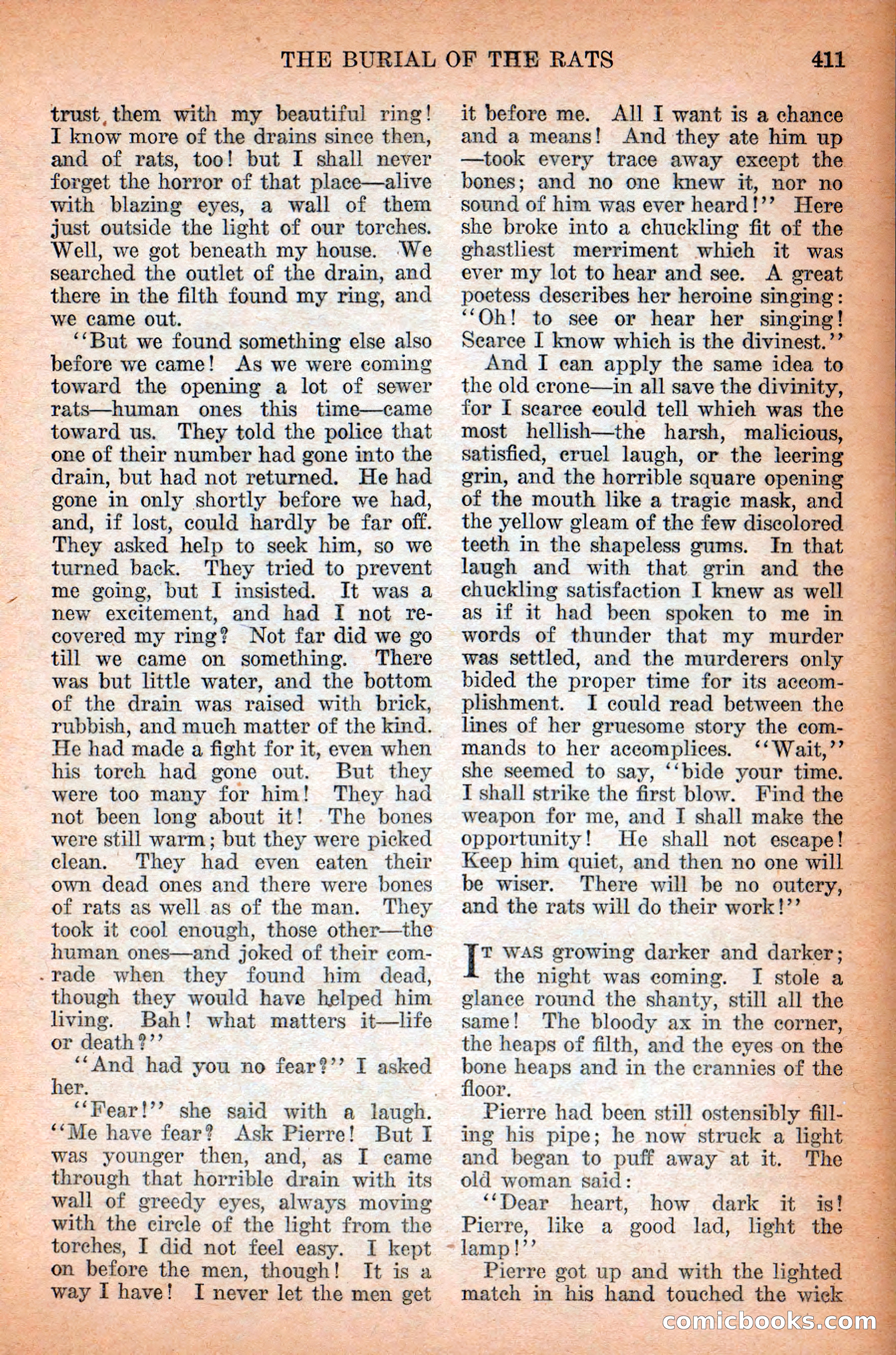 Weird Tales, Vol. 12 No. 3 — page 125 of 148