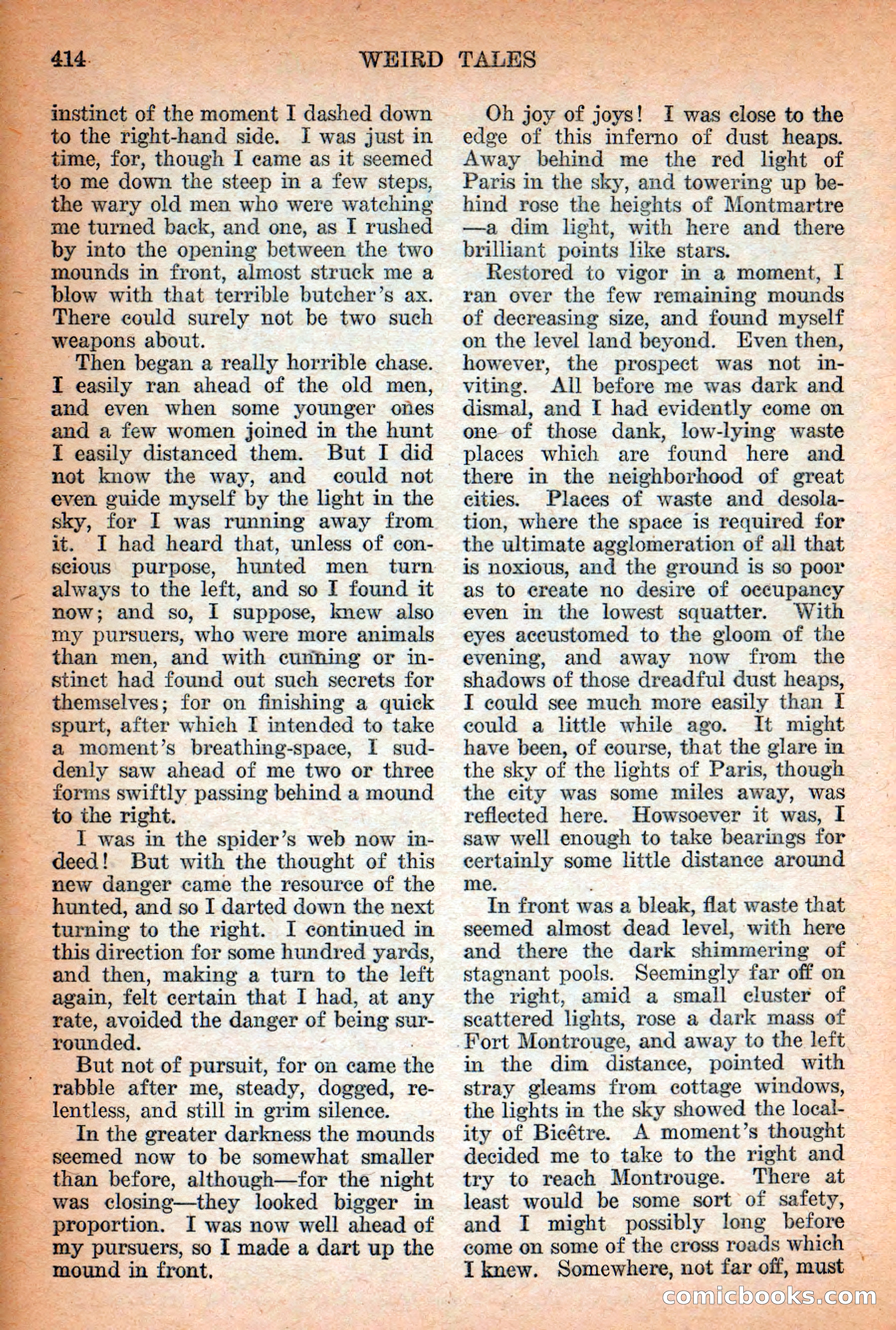 Weird Tales, Vol. 12 No. 3 — page 128 of 148
