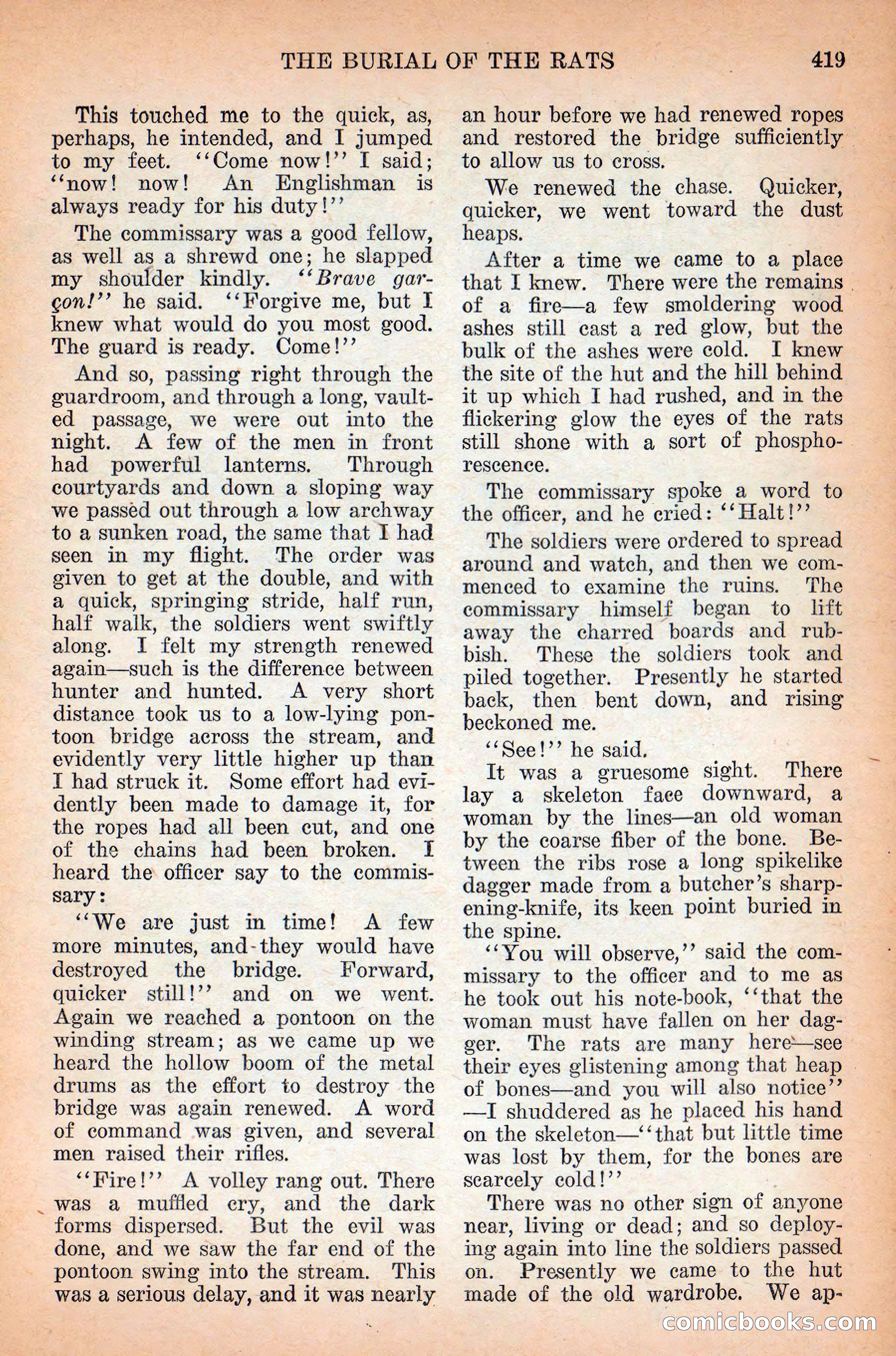 Weird Tales, Vol. 12 No. 3 — page 133 of 148