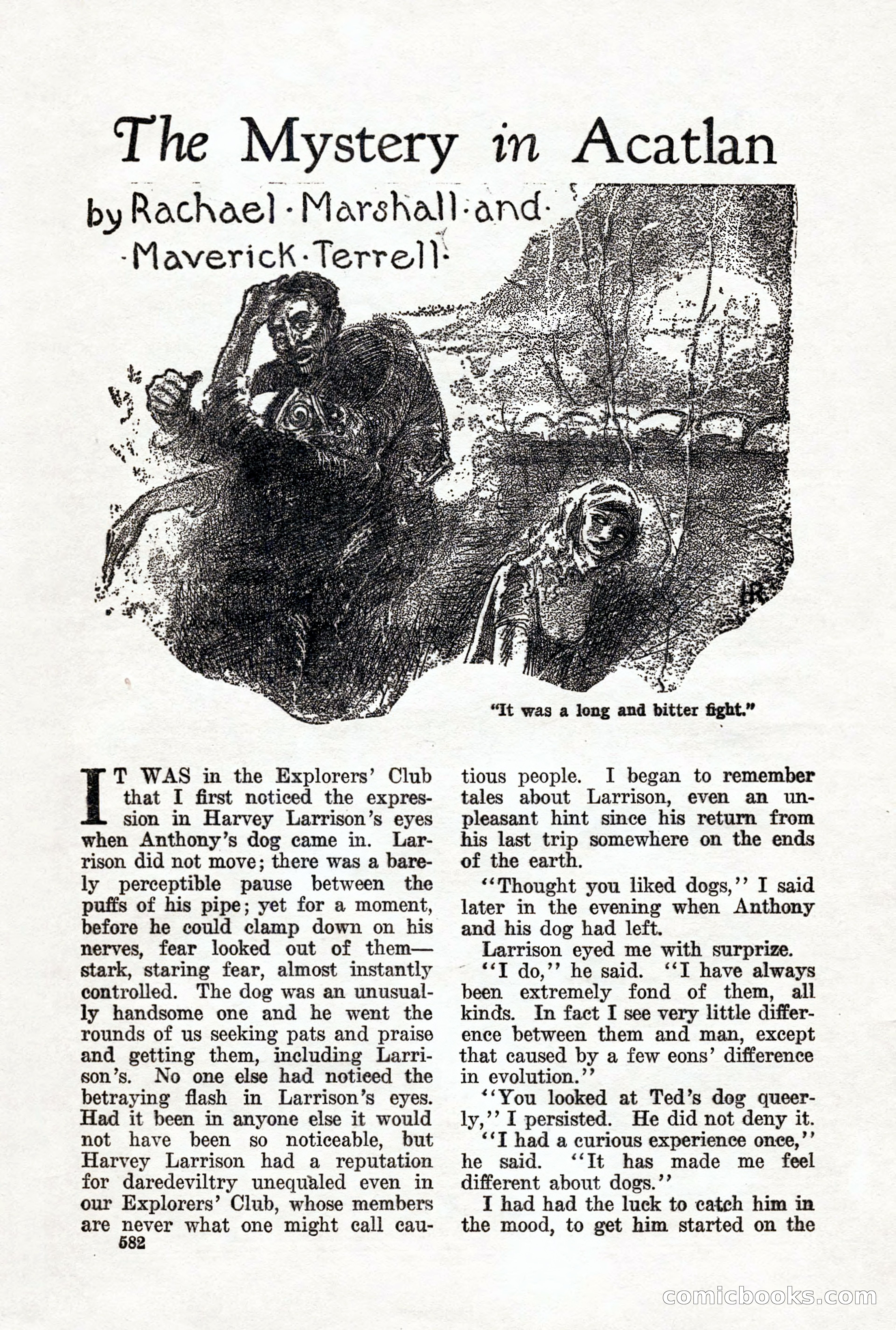 Weird Tales, Vol. 12 No. 5 — page 8 of 148
