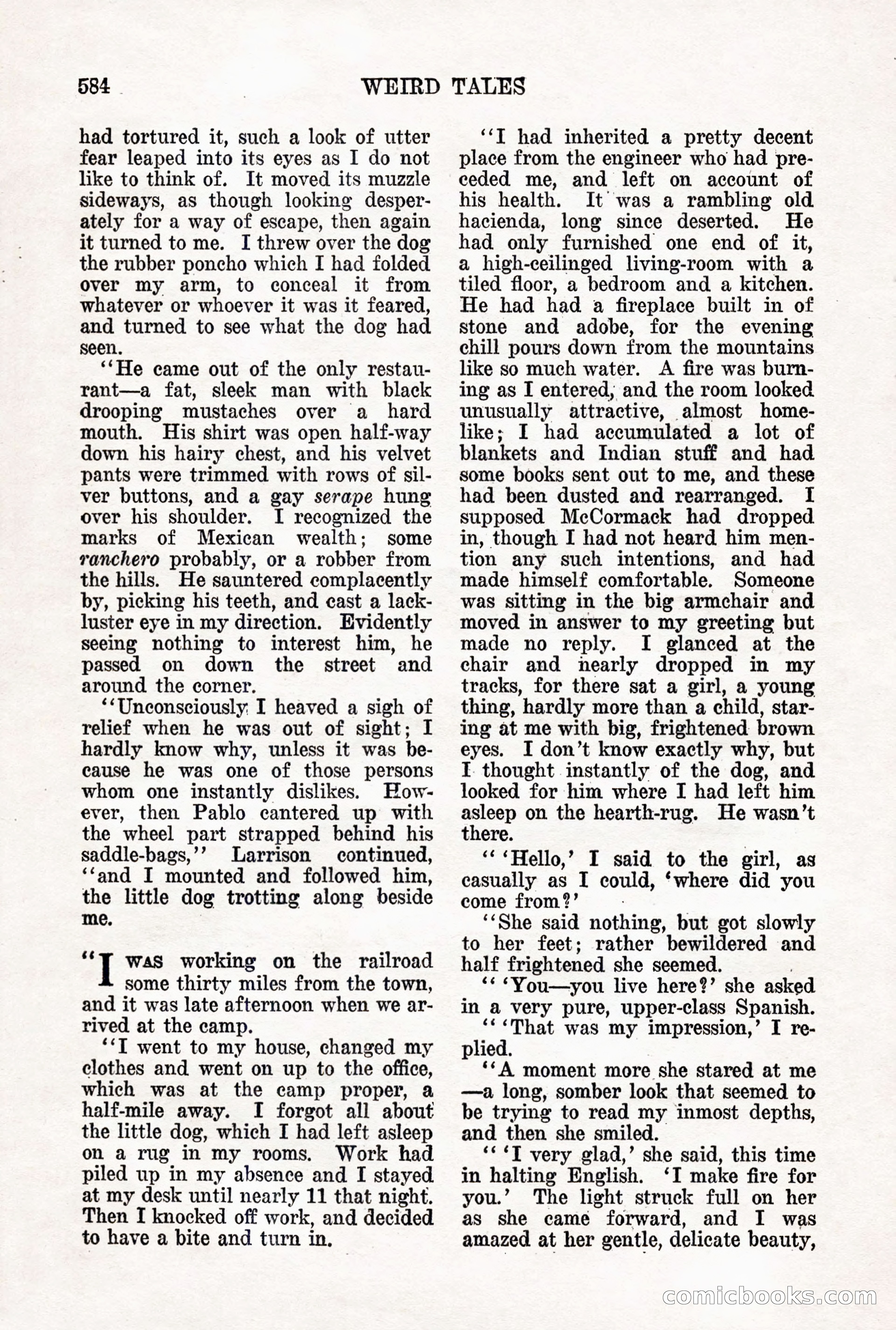 Weird Tales, Vol. 12 No. 5 — page 10 of 148