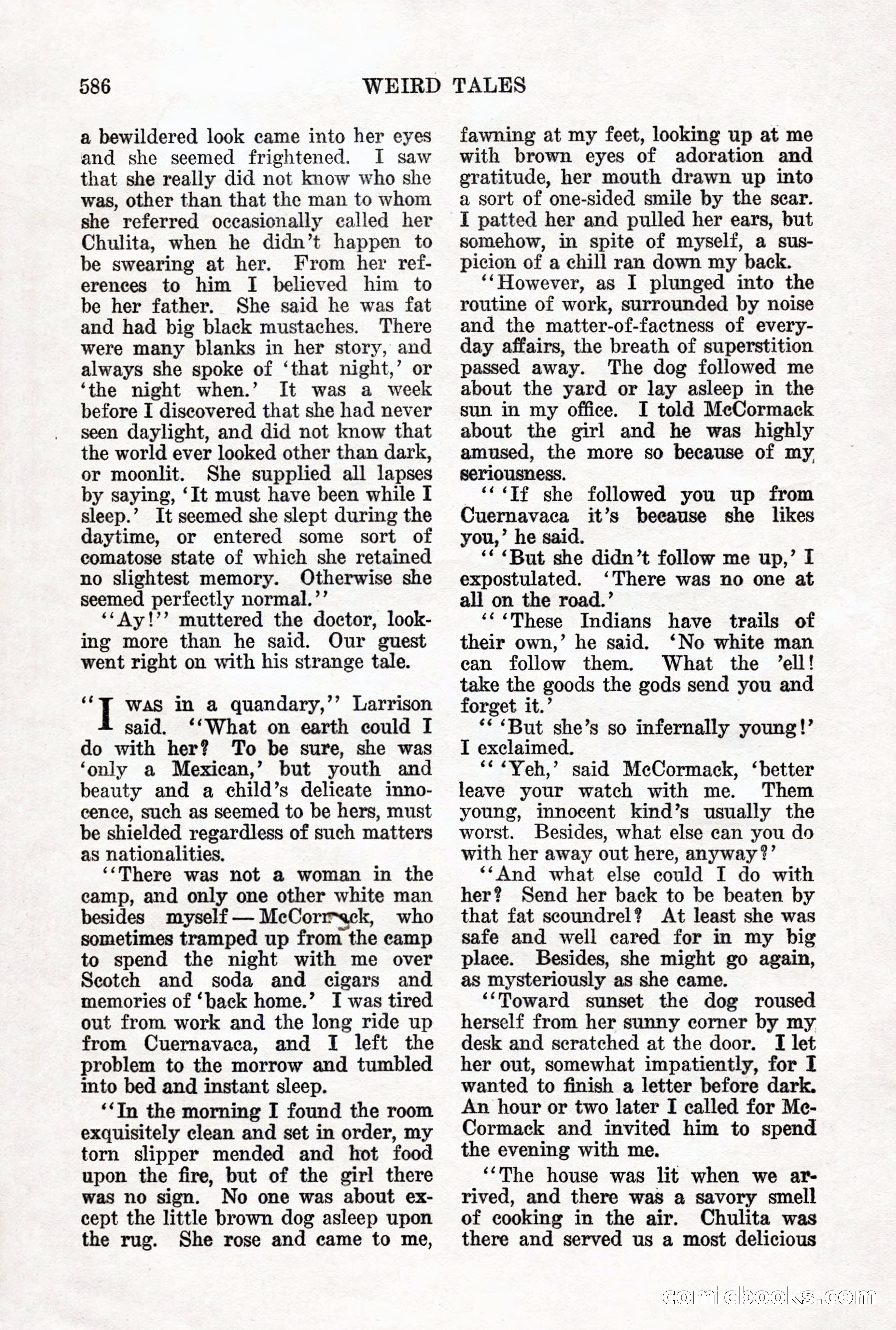 Weird Tales, Vol. 12 No. 5 — page 12 of 148