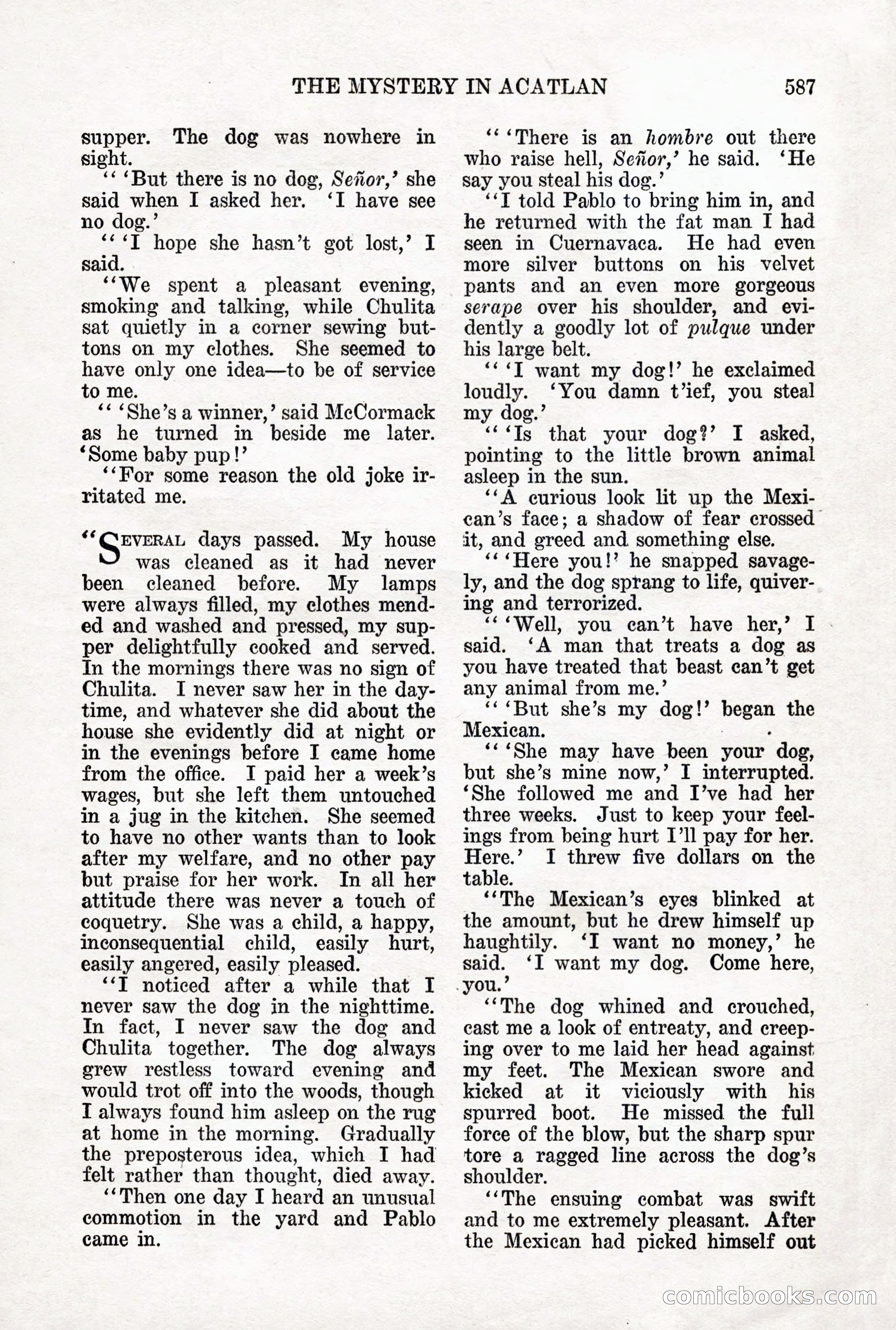 Weird Tales, Vol. 12 No. 5 — page 13 of 148