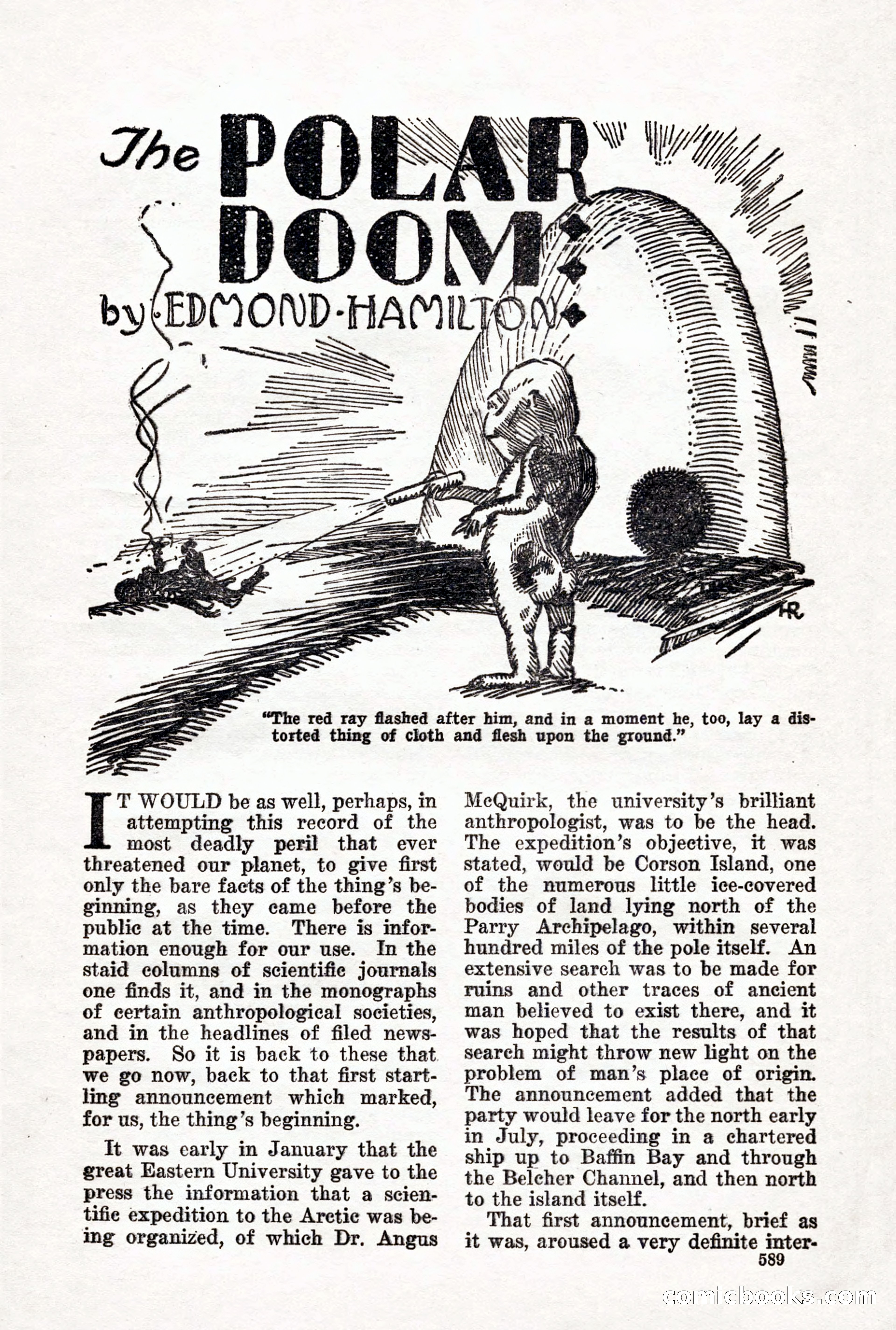 Weird Tales, Vol. 12 No. 5 — page 15 of 148