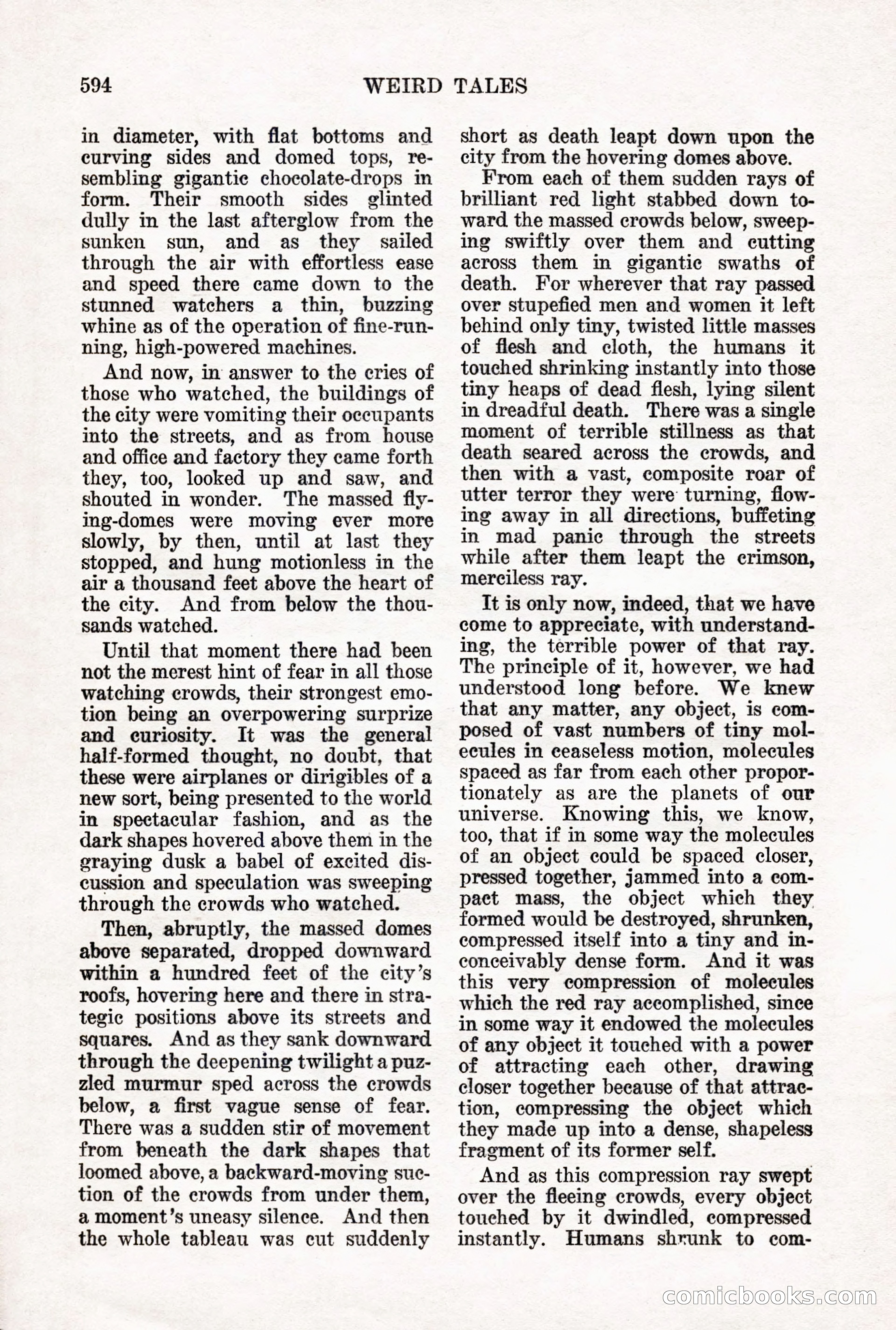 Weird Tales, Vol. 12 No. 5 — page 20 of 148