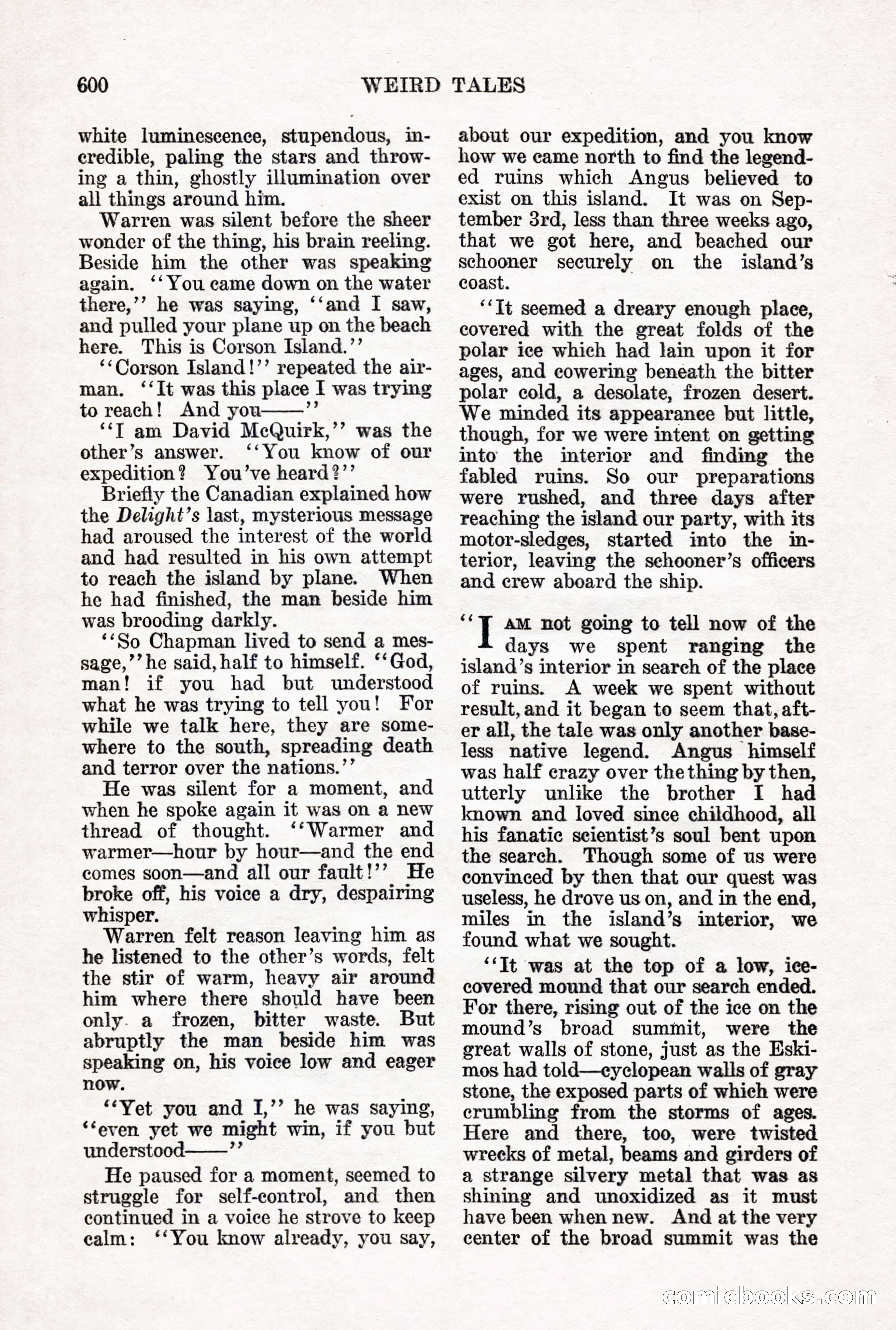 Weird Tales, Vol. 12 No. 5 — page 26 of 148