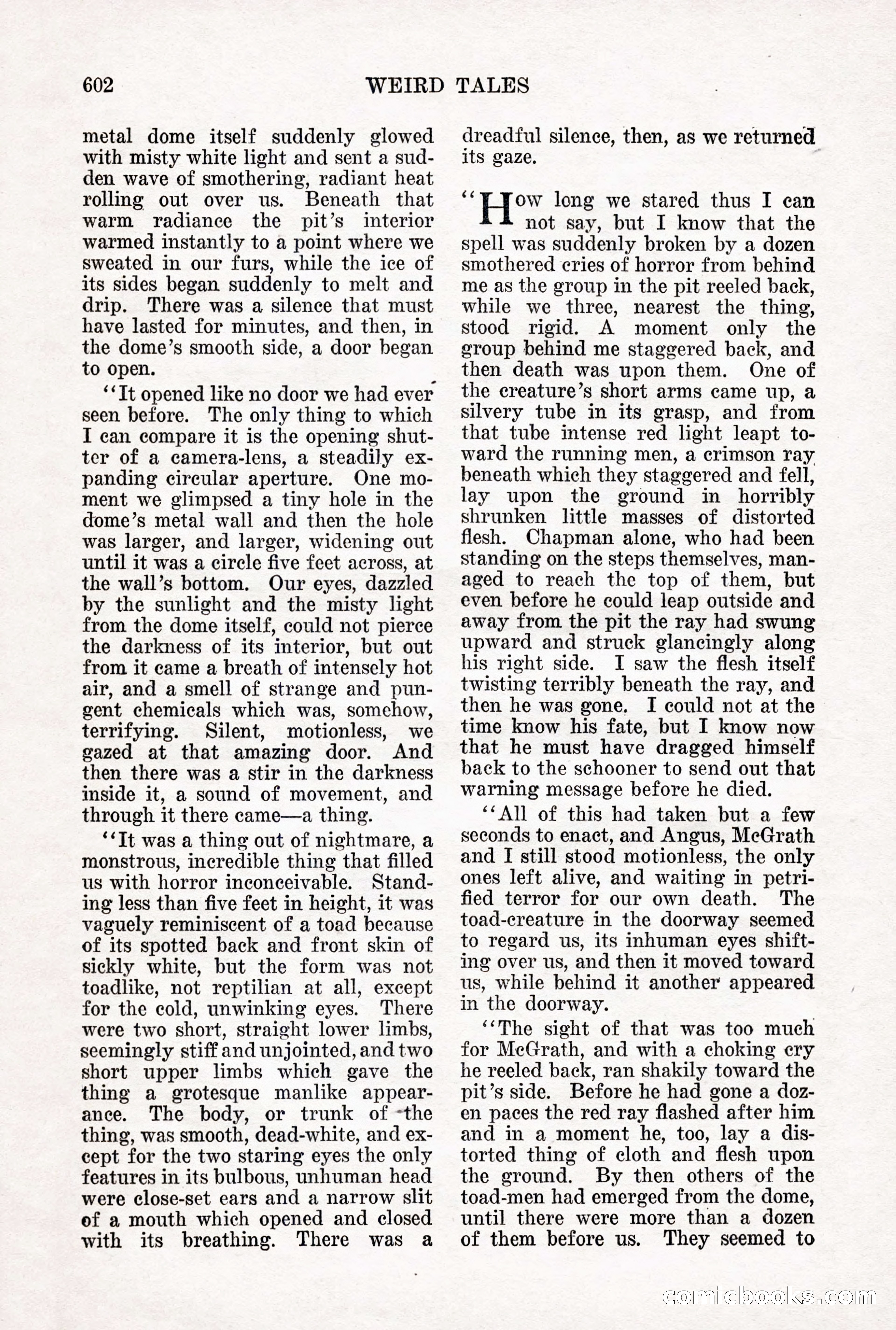 Weird Tales, Vol. 12 No. 5 — page 28 of 148