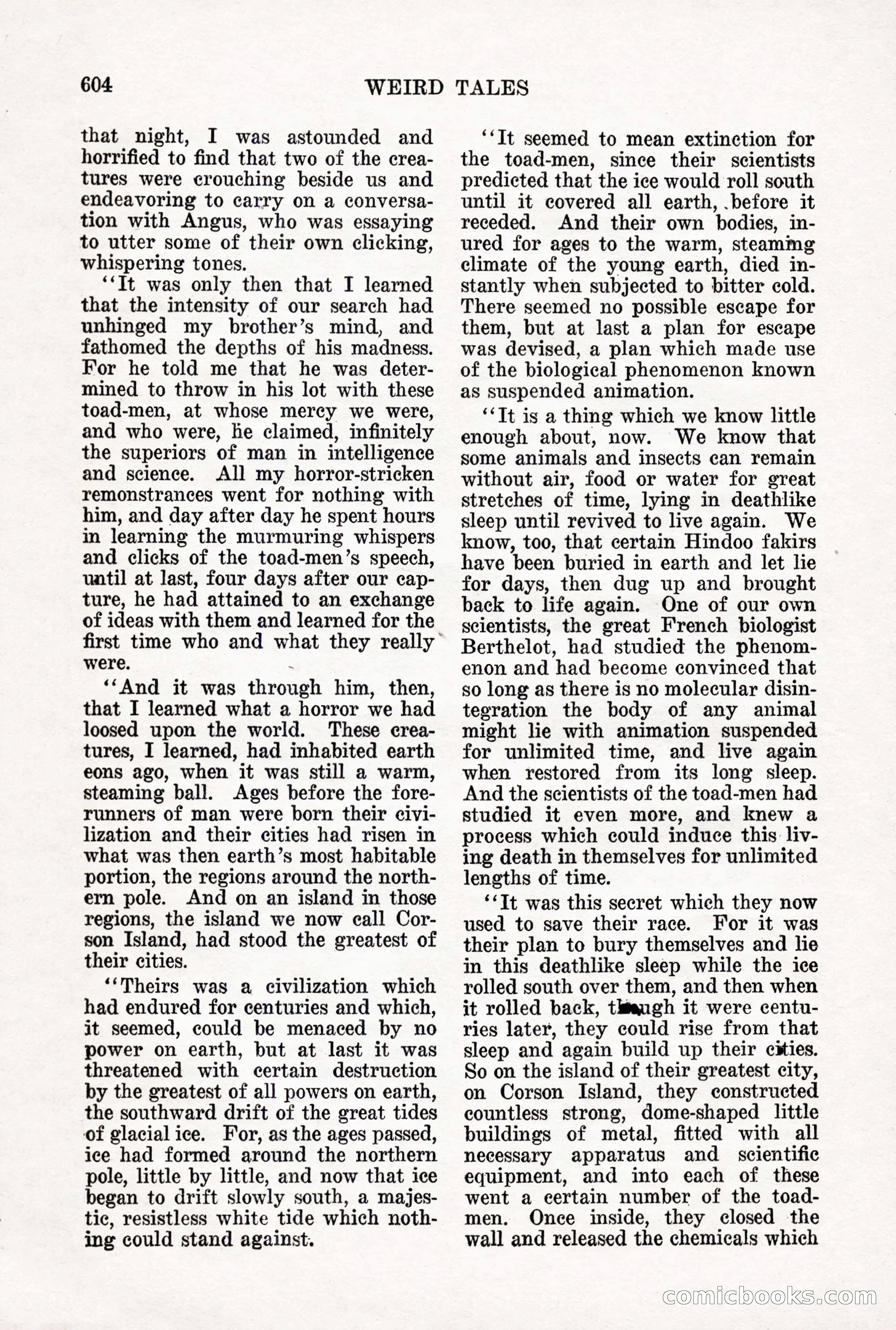 Weird Tales, Vol. 12 No. 5 — page 30 of 148