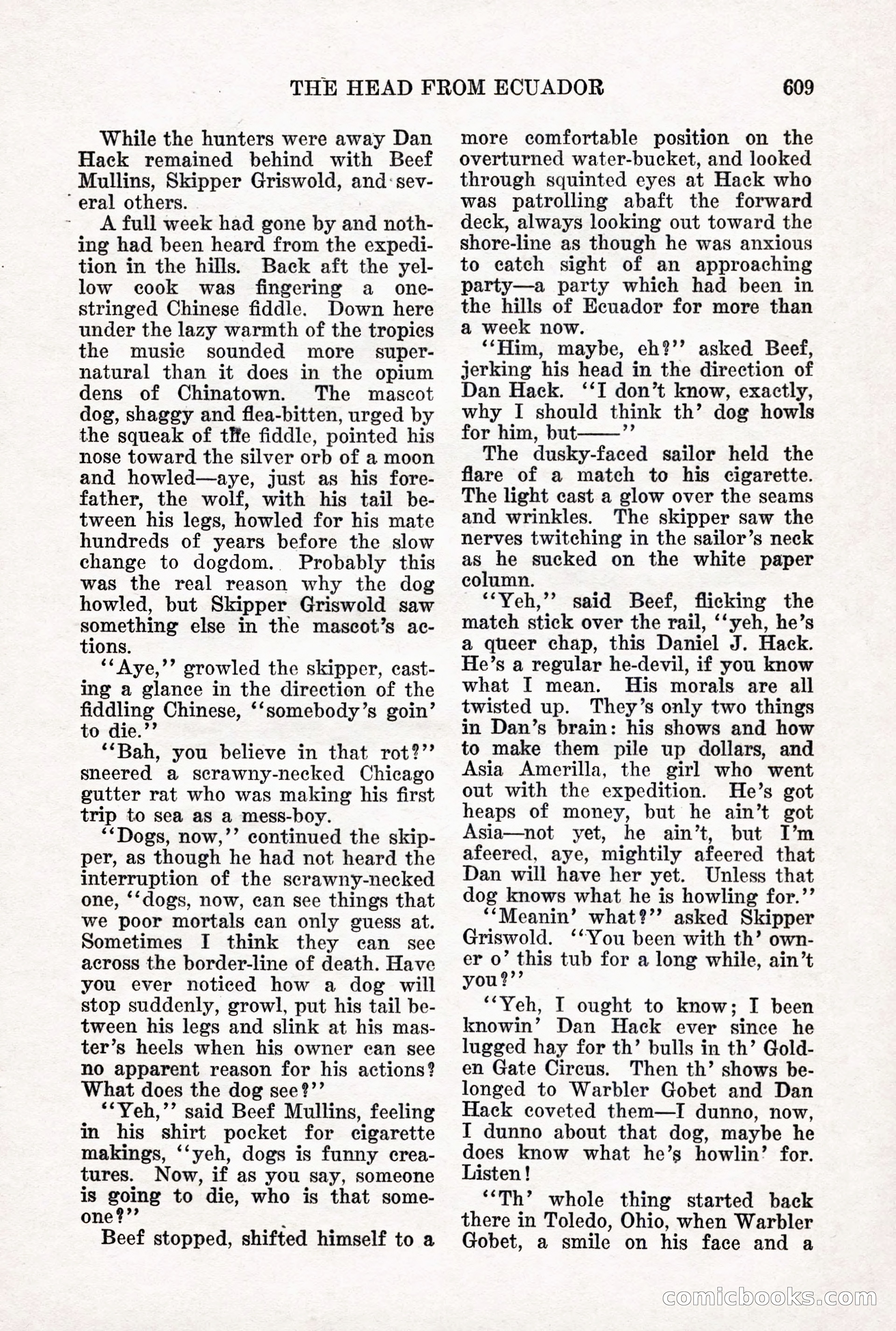 Weird Tales, Vol. 12 No. 5 — page 35 of 148
