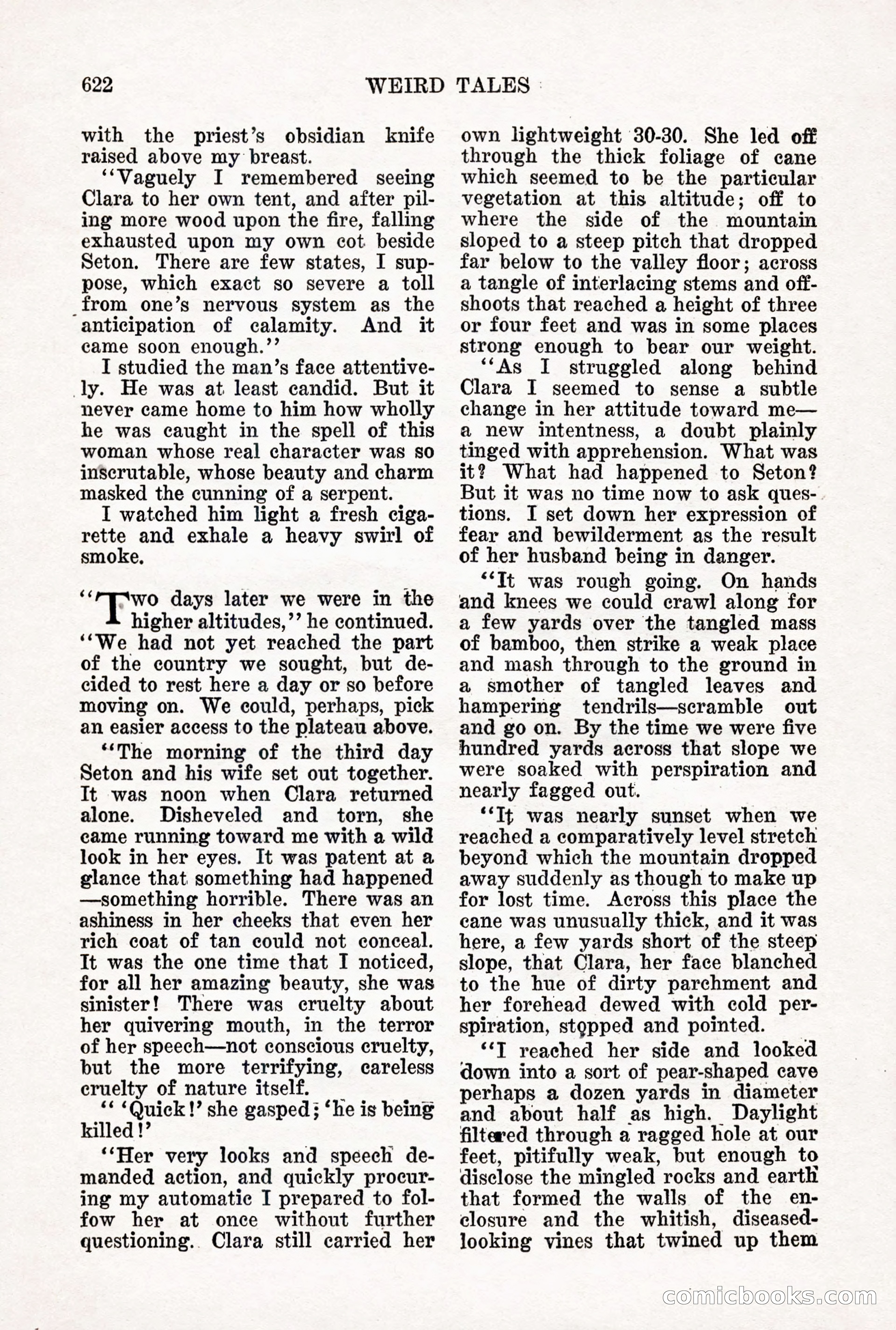 Weird Tales, Vol. 12 No. 5 — page 48 of 148