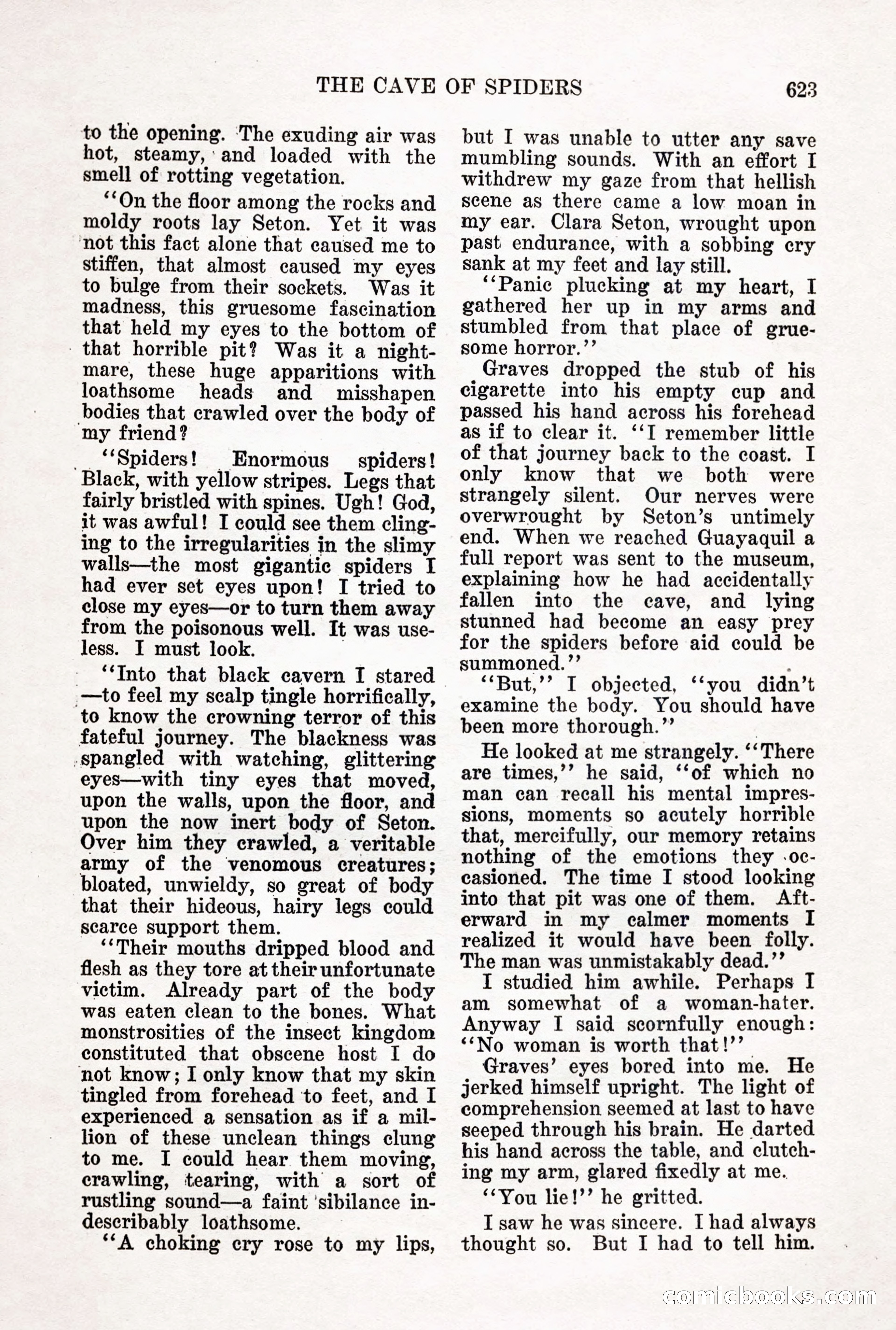 Weird Tales, Vol. 12 No. 5 — page 49 of 148