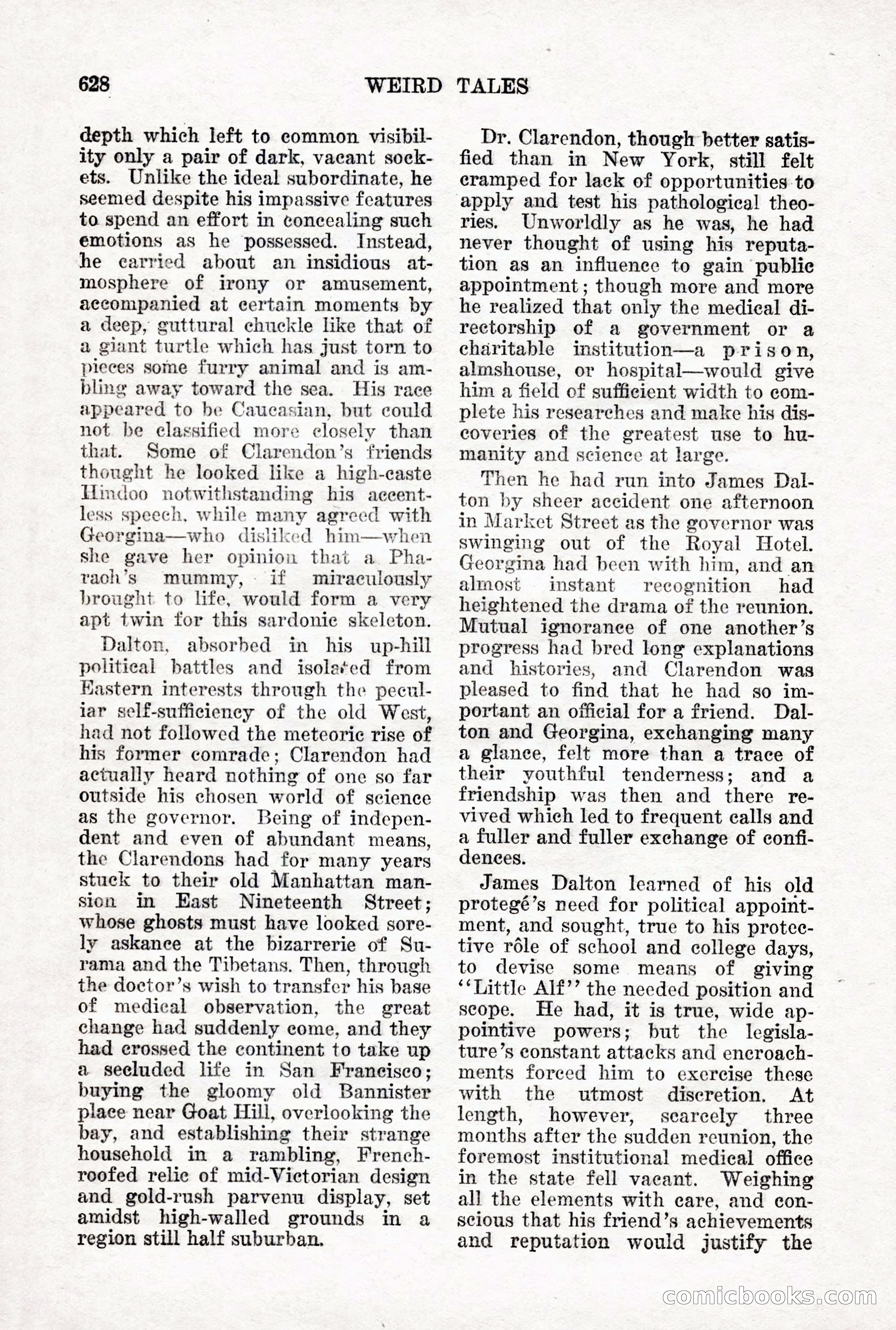 Weird Tales, Vol. 12 No. 5 — page 54 of 148