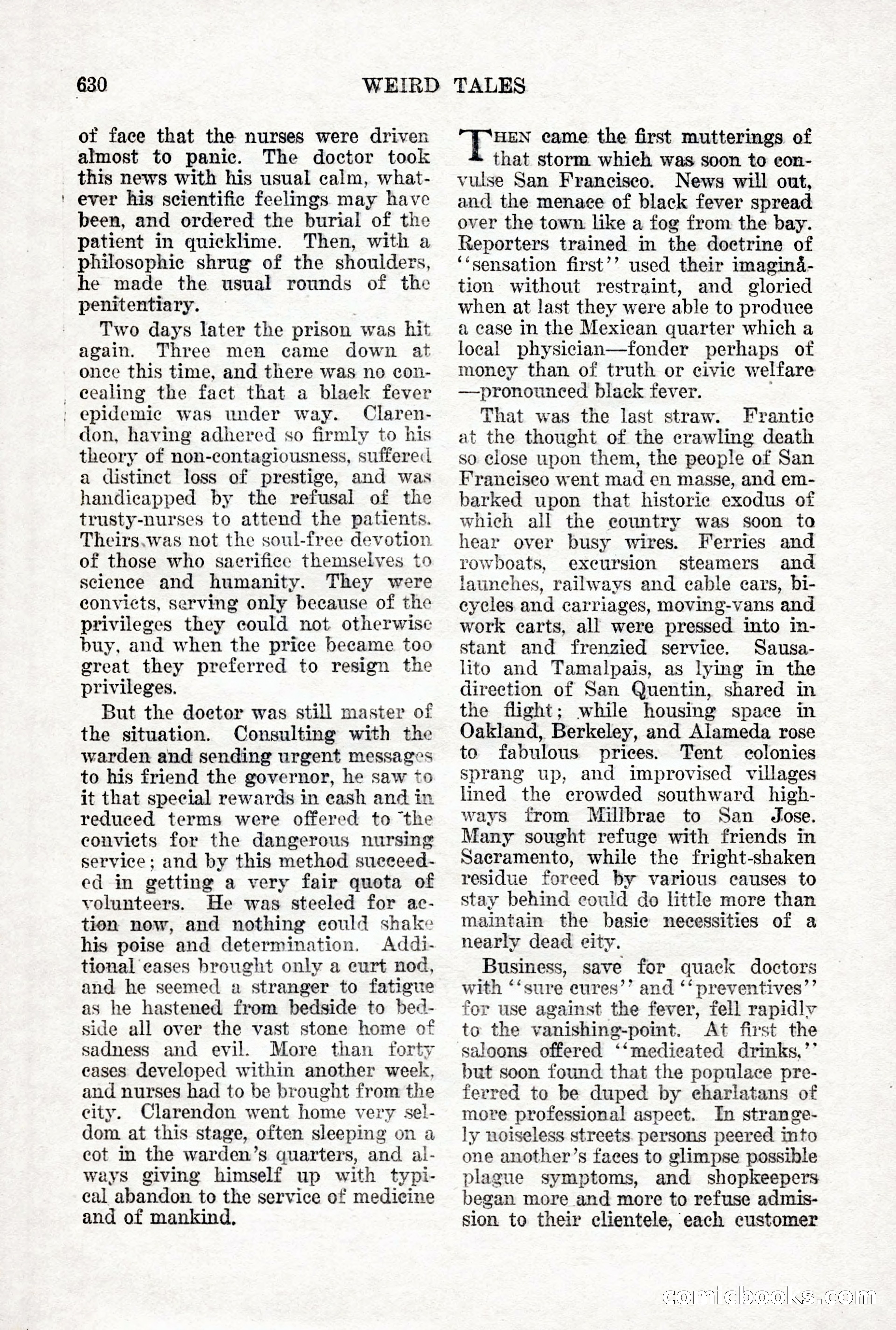 Weird Tales, Vol. 12 No. 5 — page 56 of 148