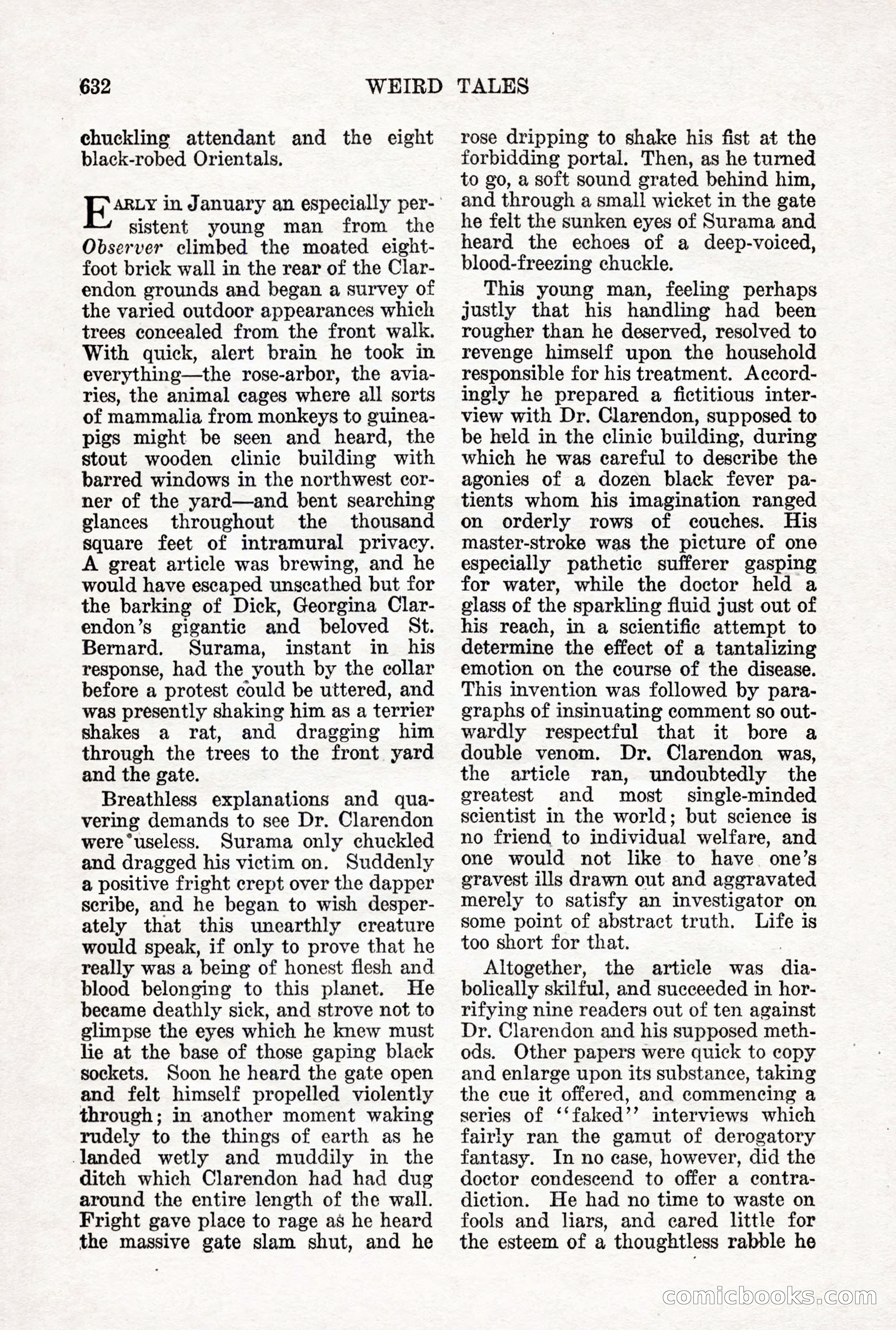Weird Tales, Vol. 12 No. 5 — page 58 of 148