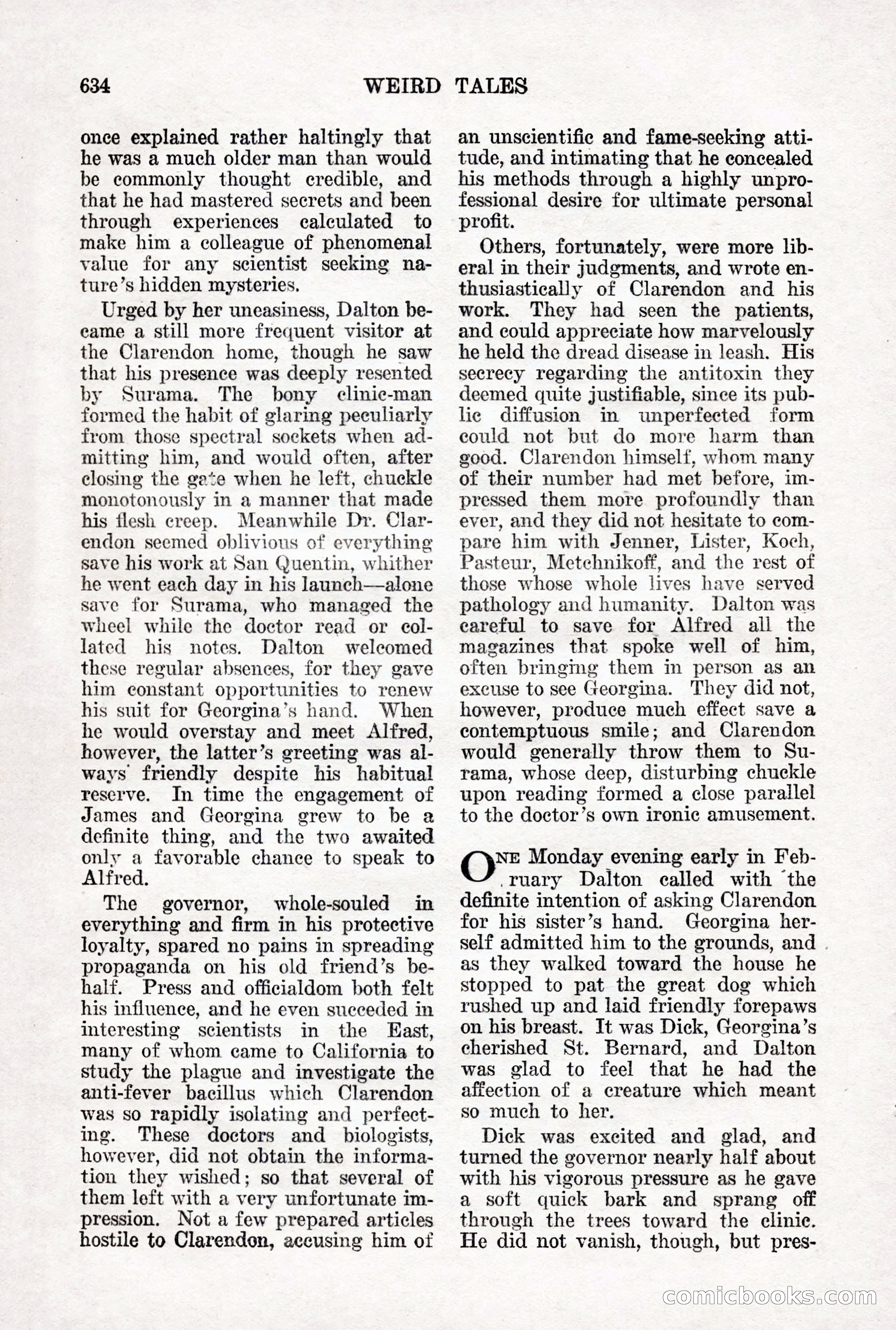 Weird Tales, Vol. 12 No. 5 — page 60 of 148