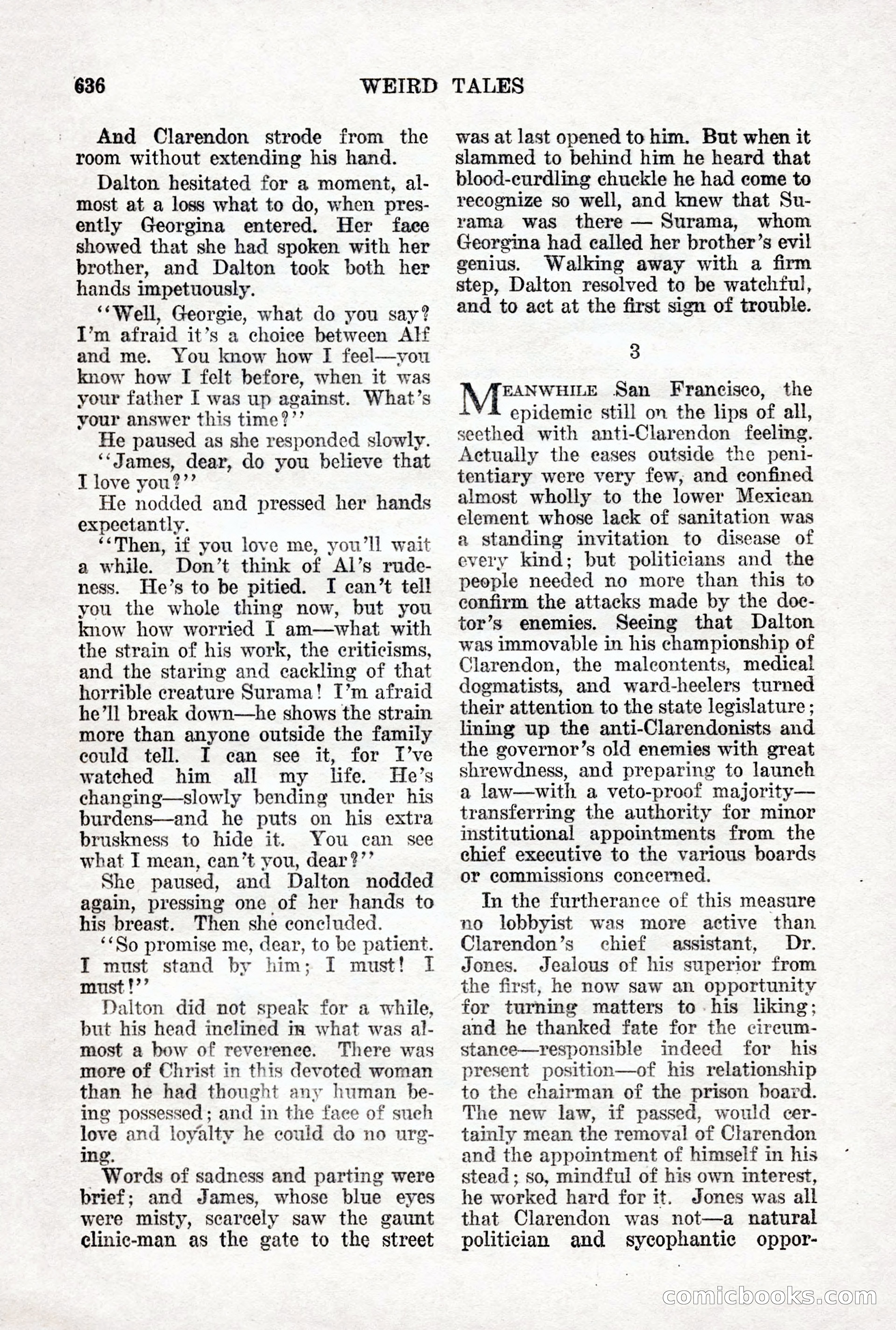 Weird Tales, Vol. 12 No. 5 — page 62 of 148