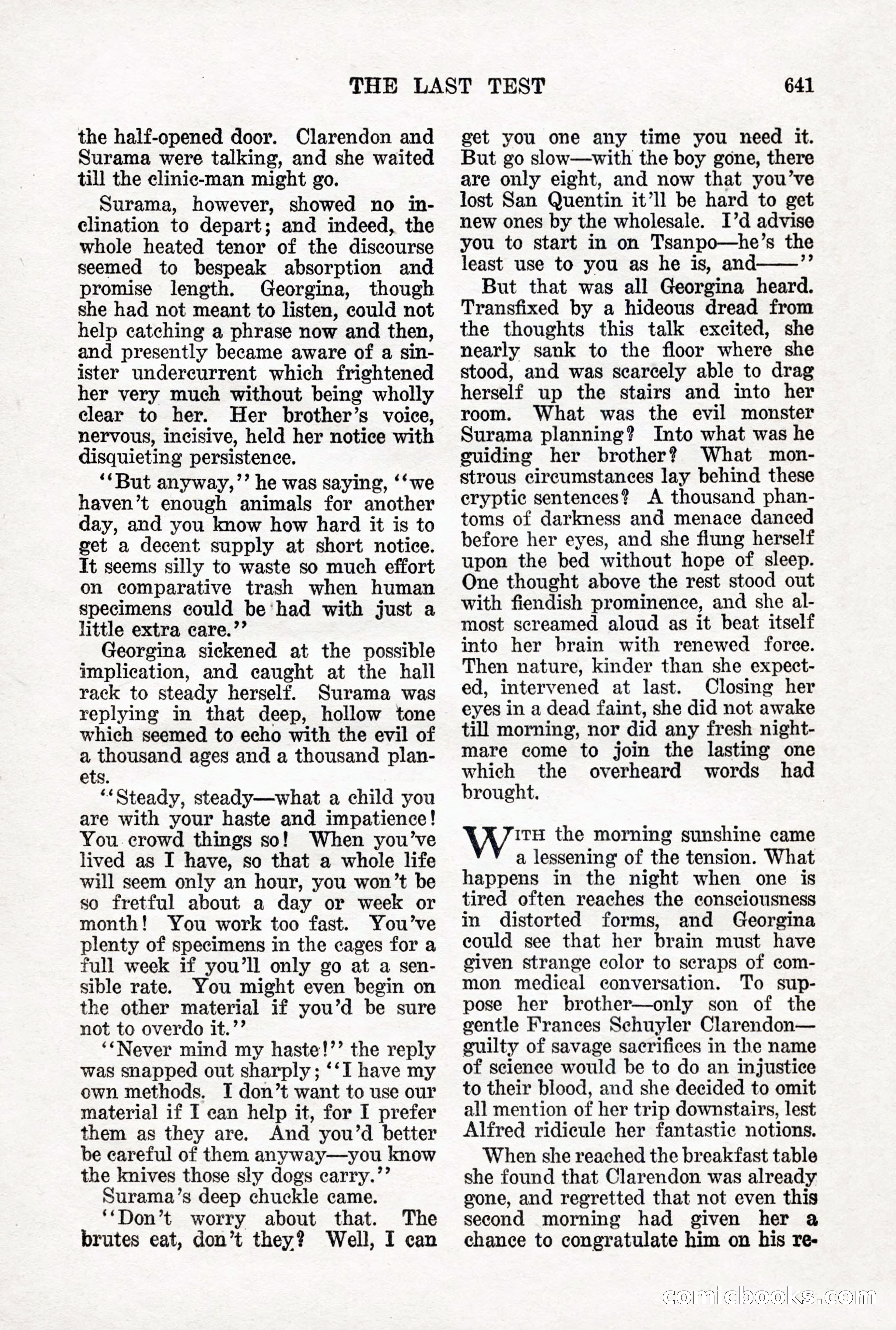 Weird Tales, Vol. 12 No. 5 — page 67 of 148