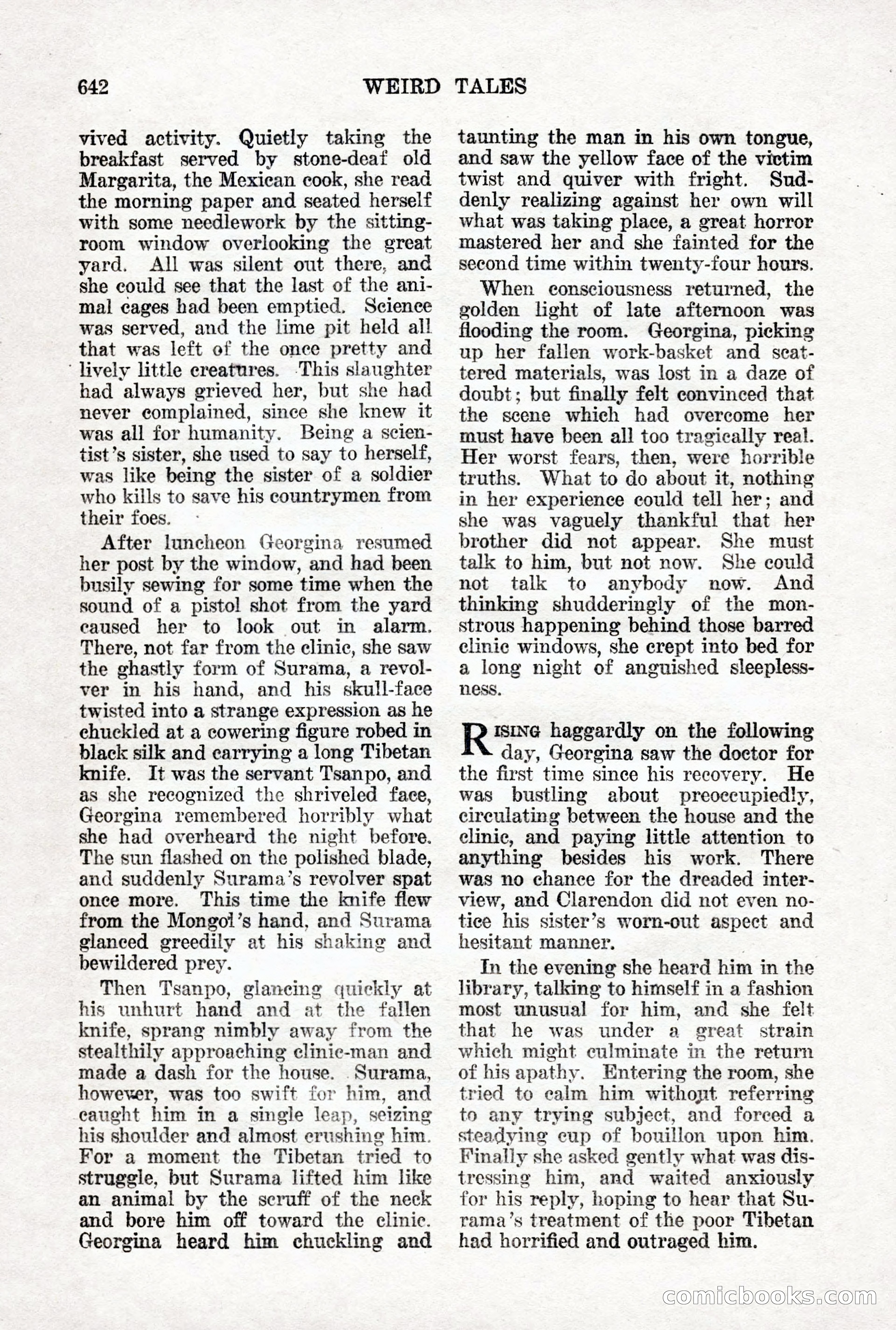 Weird Tales, Vol. 12 No. 5 — page 68 of 148
