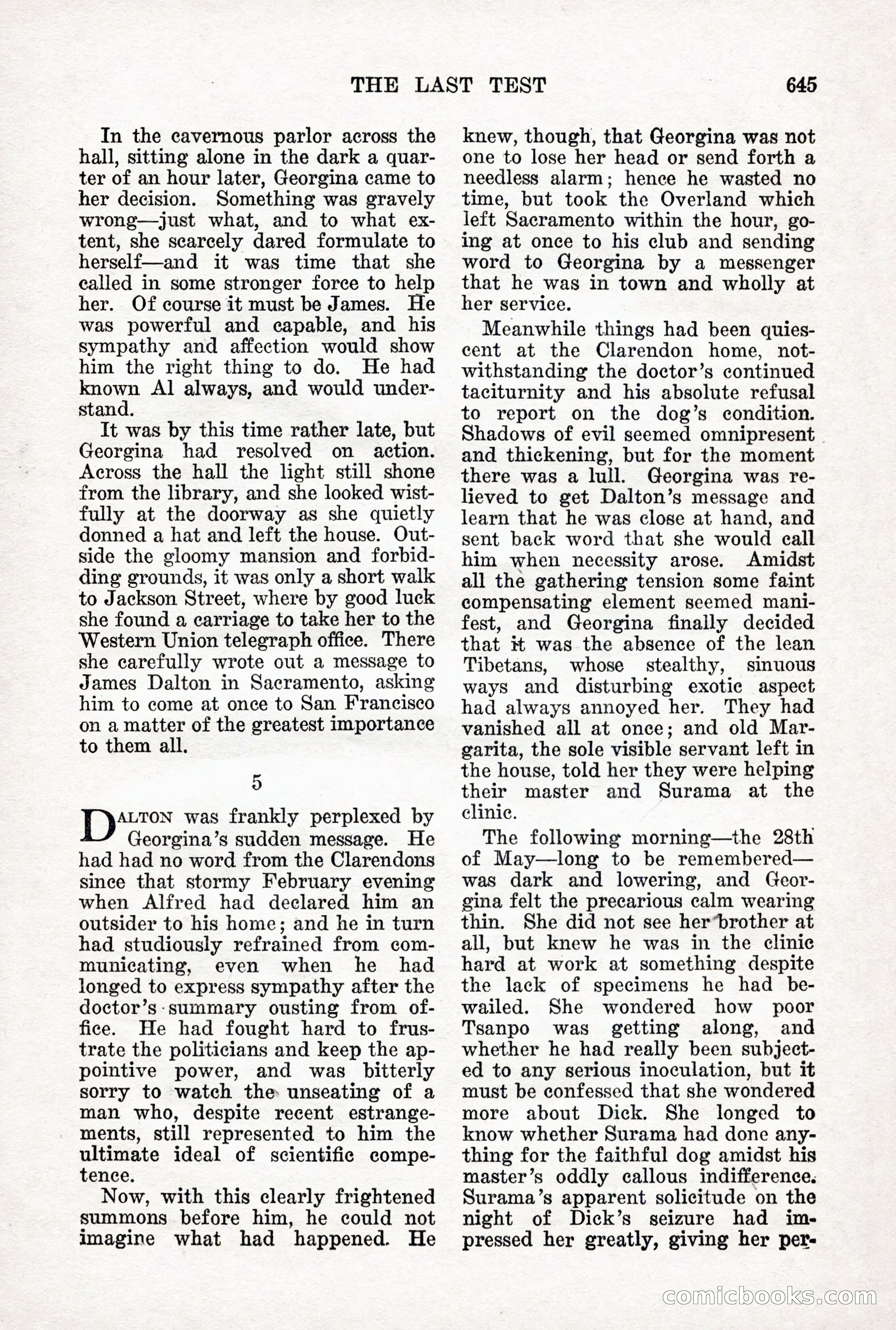 Weird Tales, Vol. 12 No. 5 — page 71 of 148