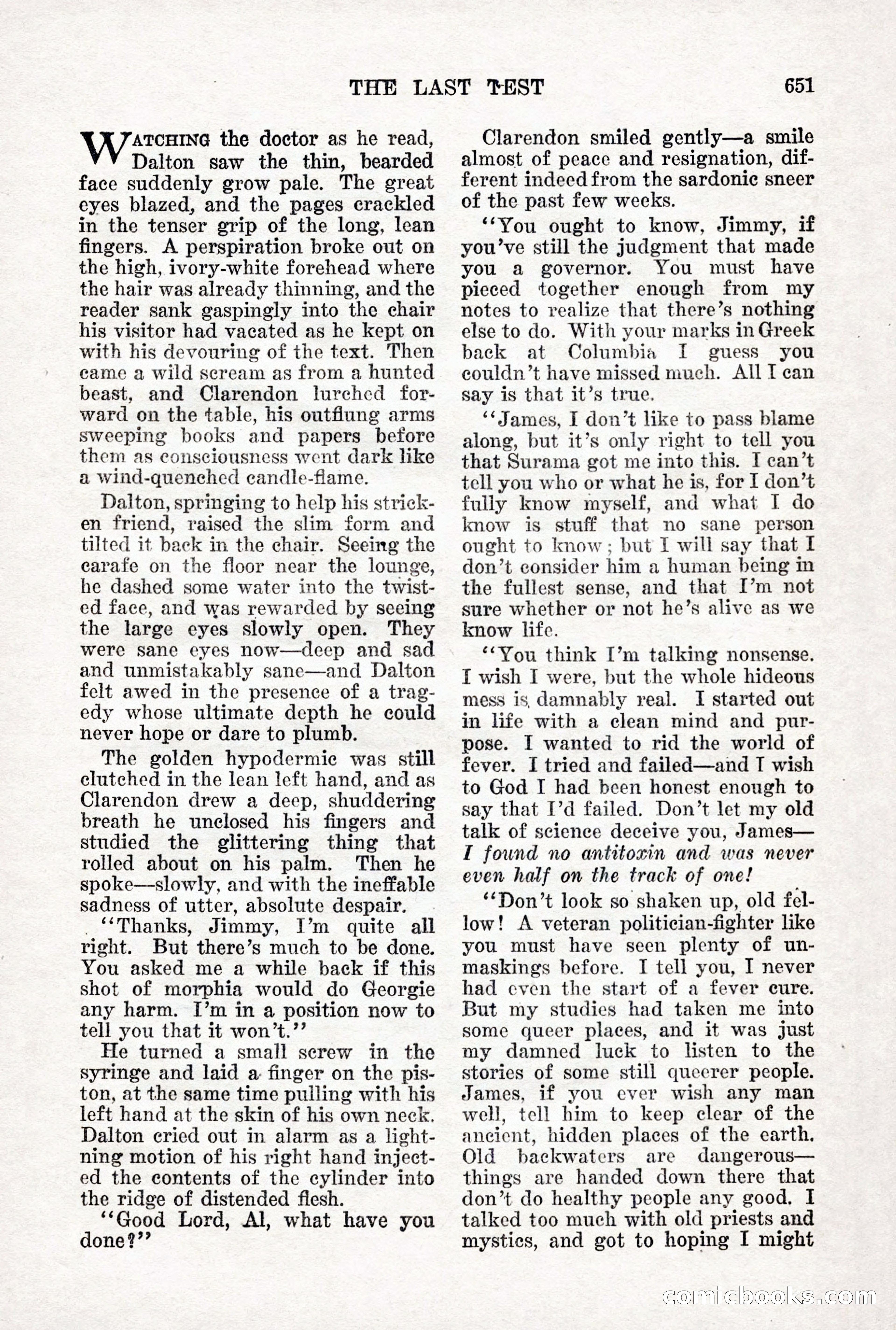 Weird Tales, Vol. 12 No. 5 — page 77 of 148