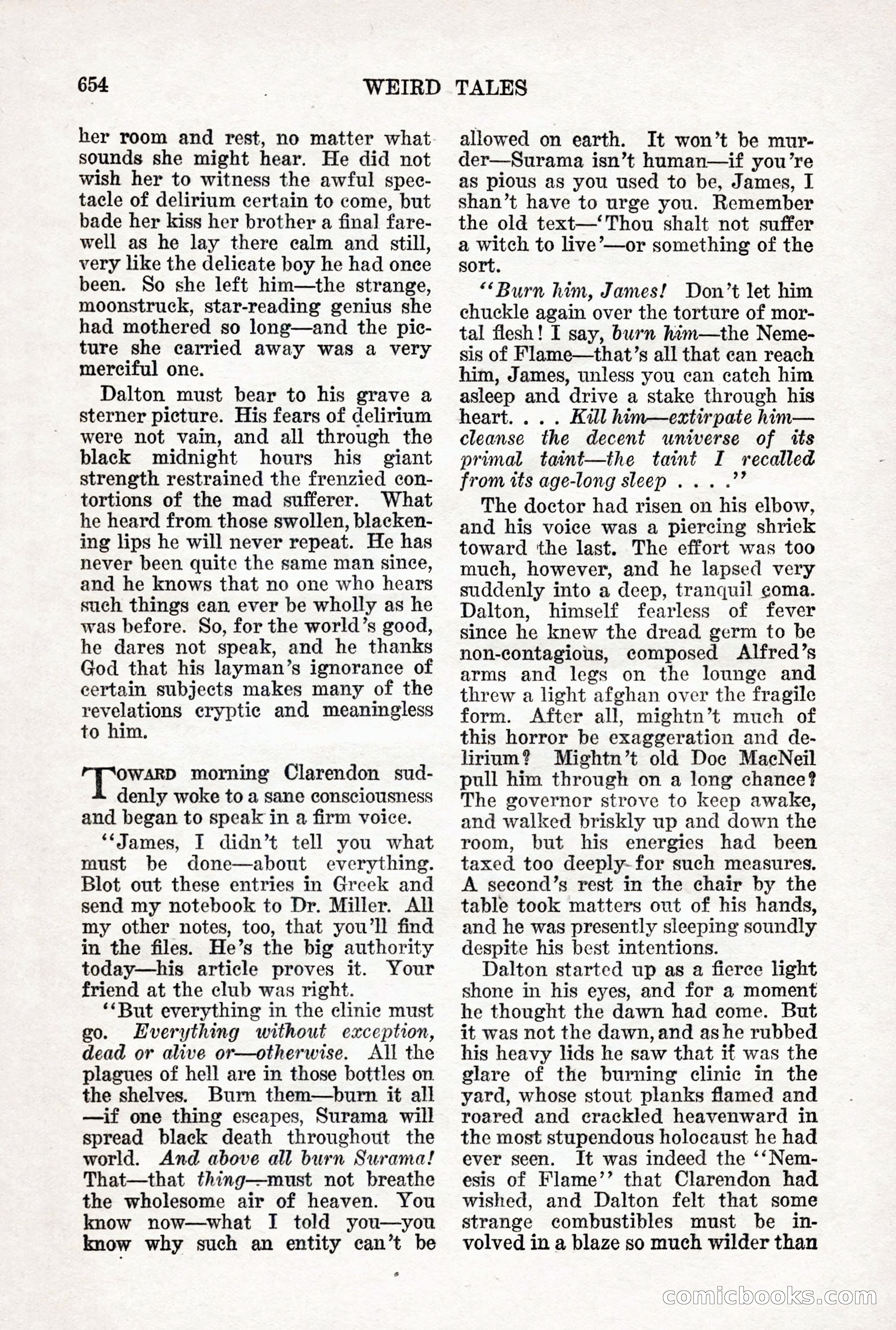 Weird Tales, Vol. 12 No. 5 — page 80 of 148