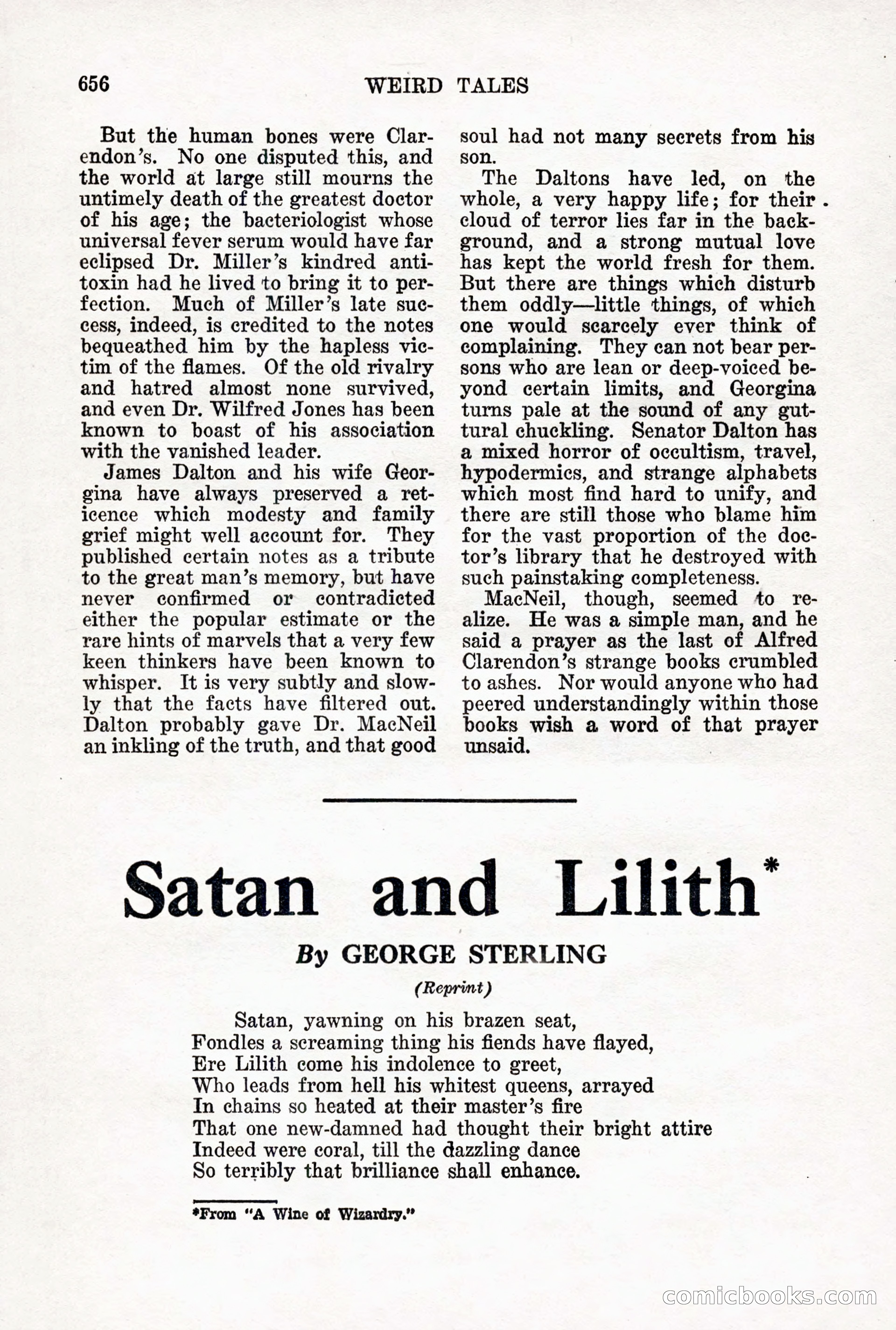 Weird Tales, Vol. 12 No. 5 — page 82 of 148