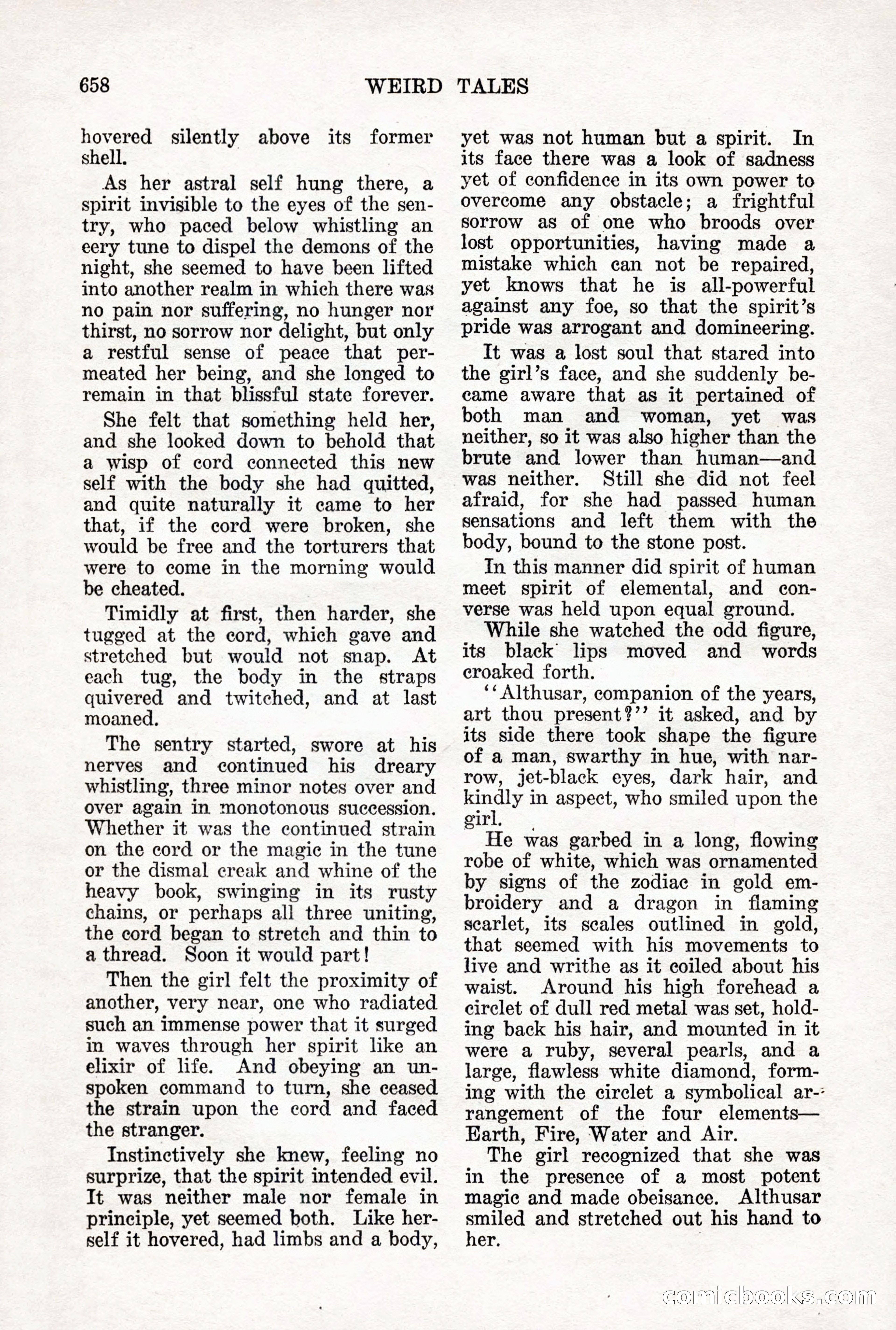 Weird Tales, Vol. 12 No. 5 — page 84 of 148