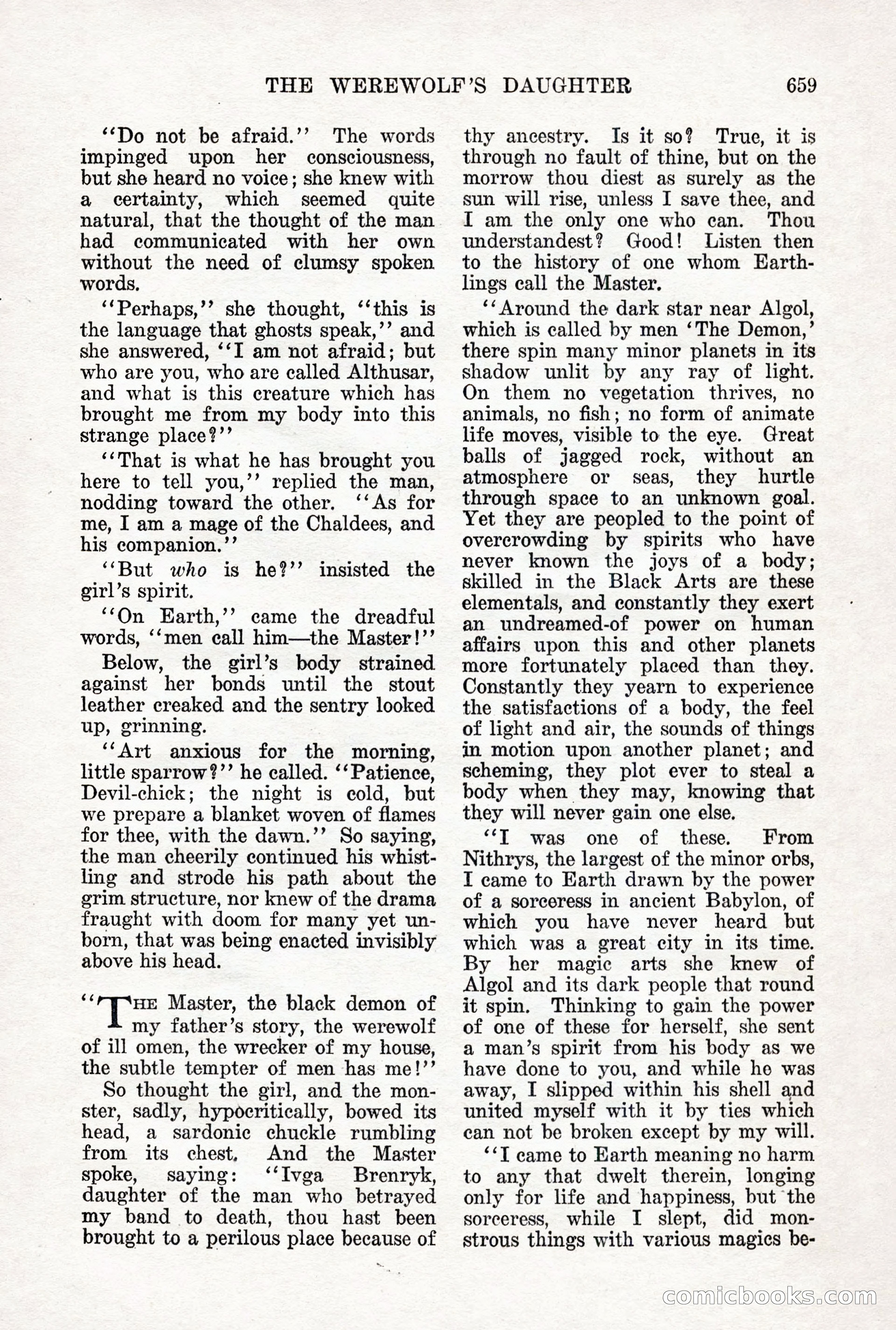 Weird Tales, Vol. 12 No. 5 — page 85 of 148