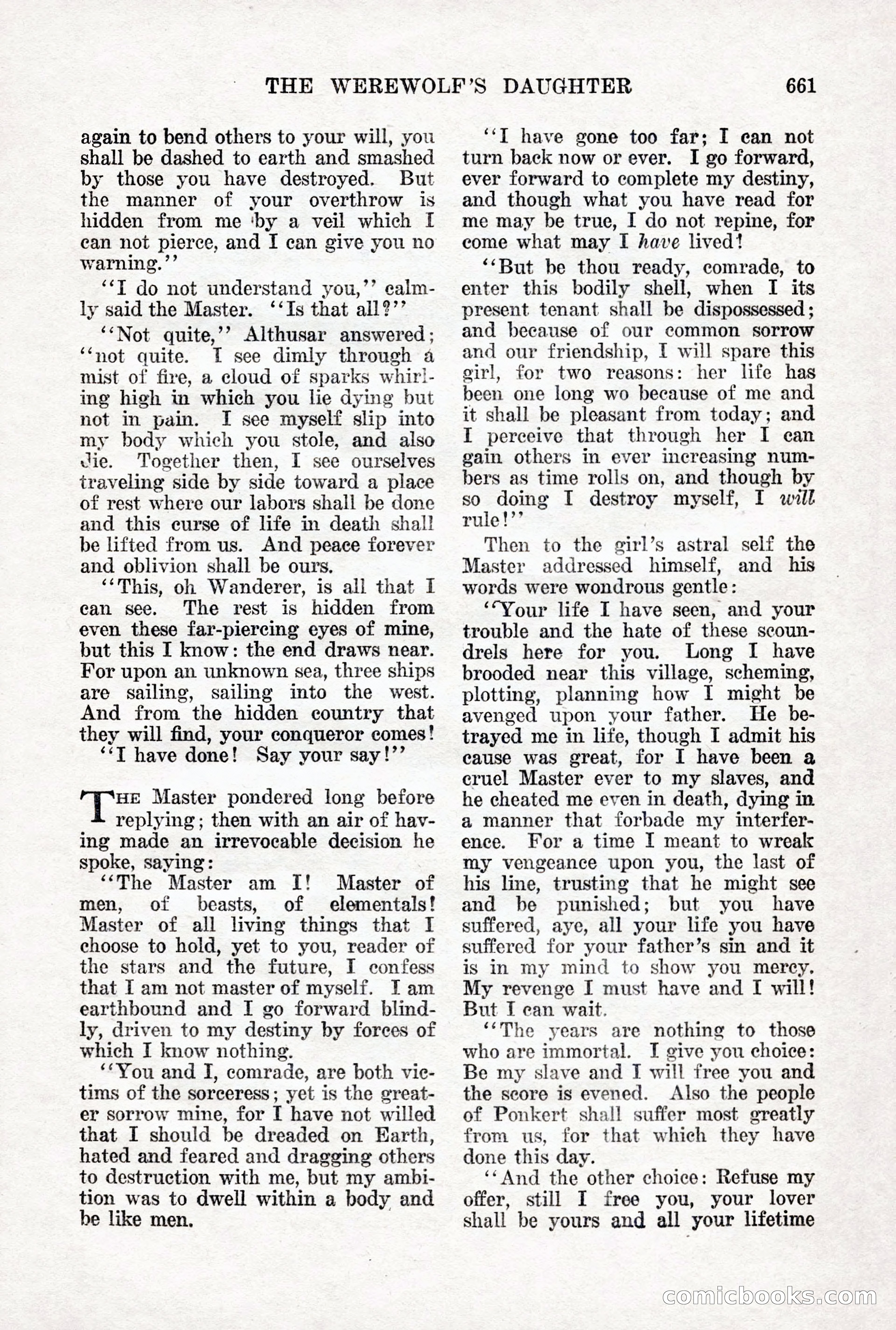 Weird Tales, Vol. 12 No. 5 — page 87 of 148
