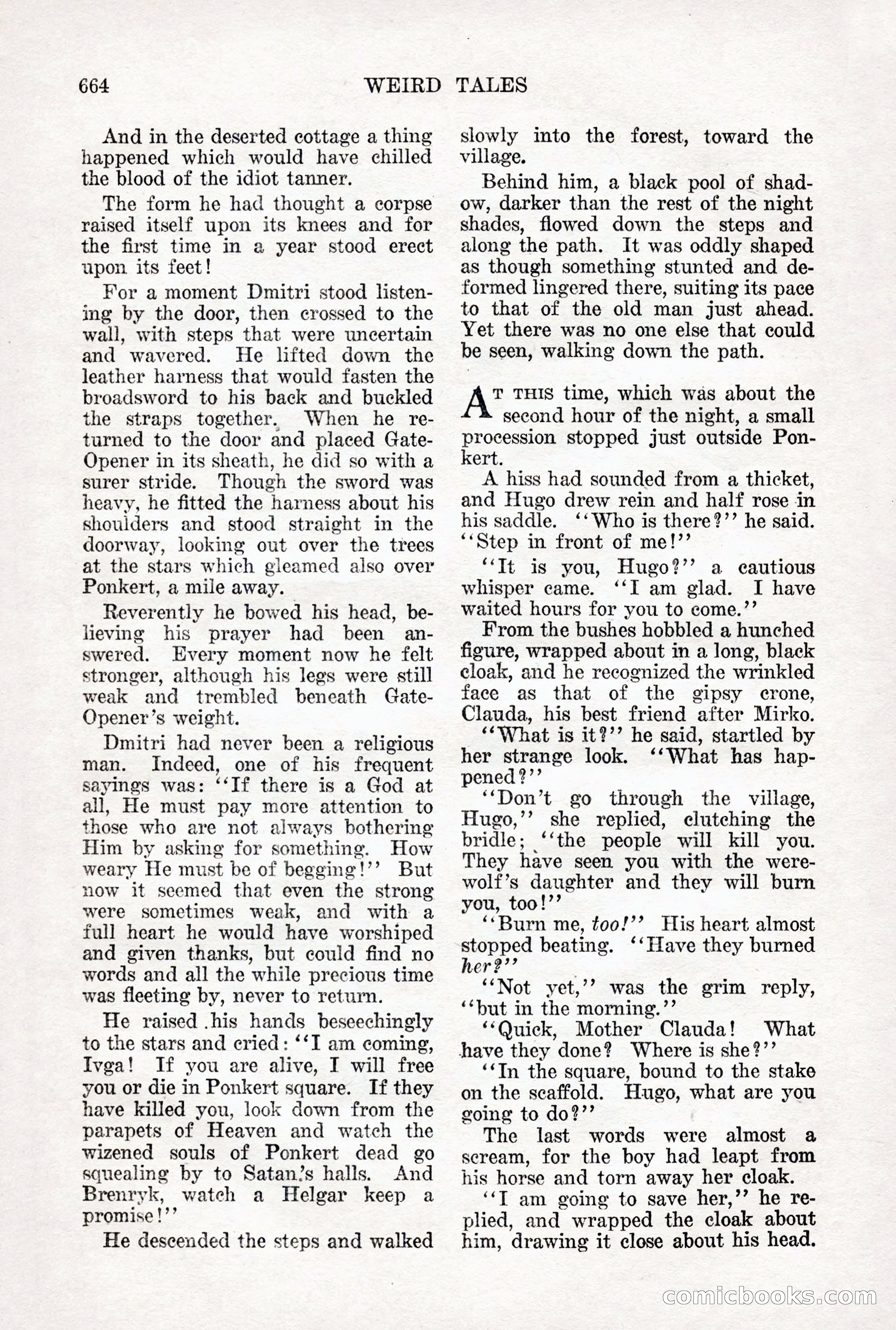 Weird Tales, Vol. 12 No. 5 — page 90 of 148