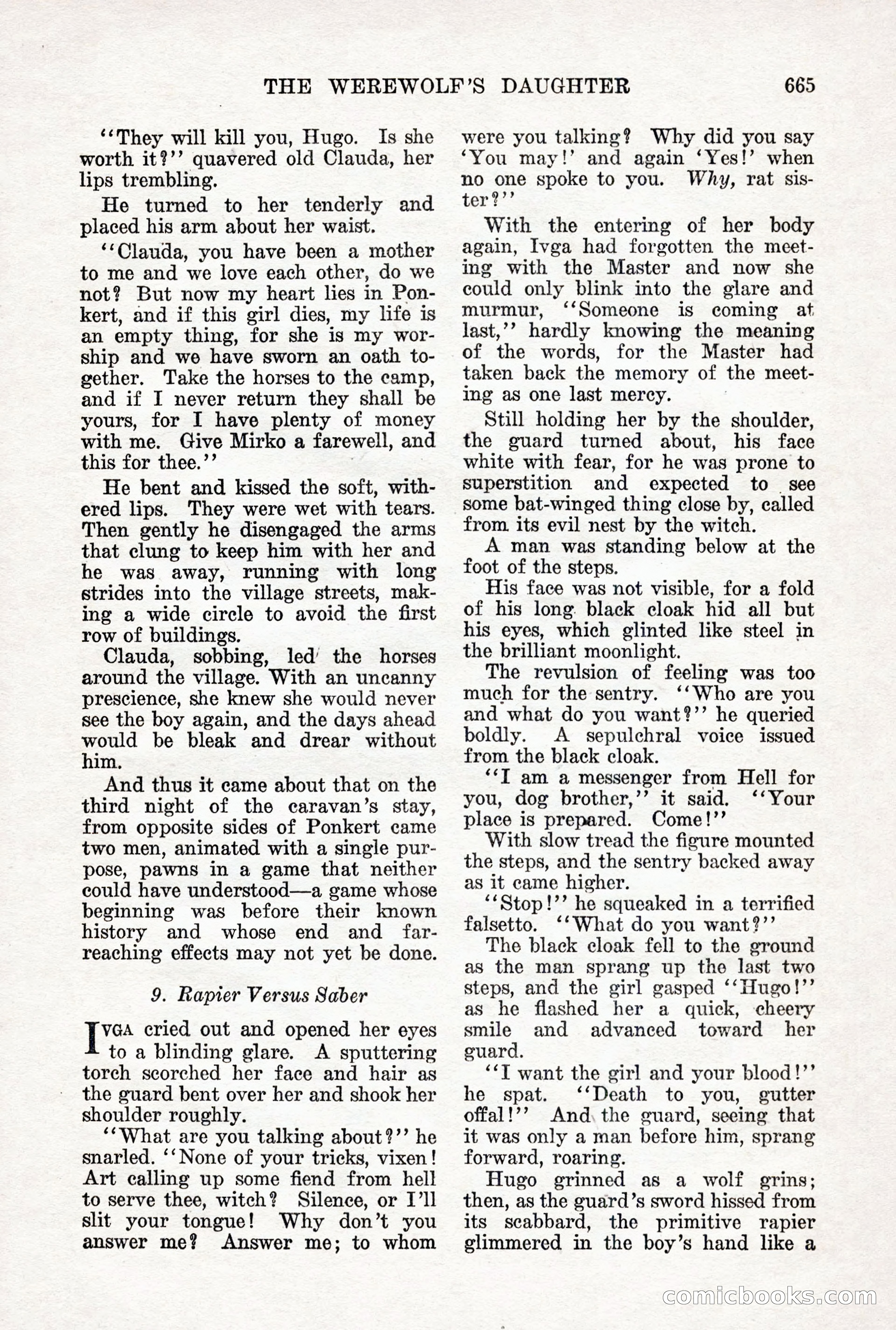 Weird Tales, Vol. 12 No. 5 — page 91 of 148