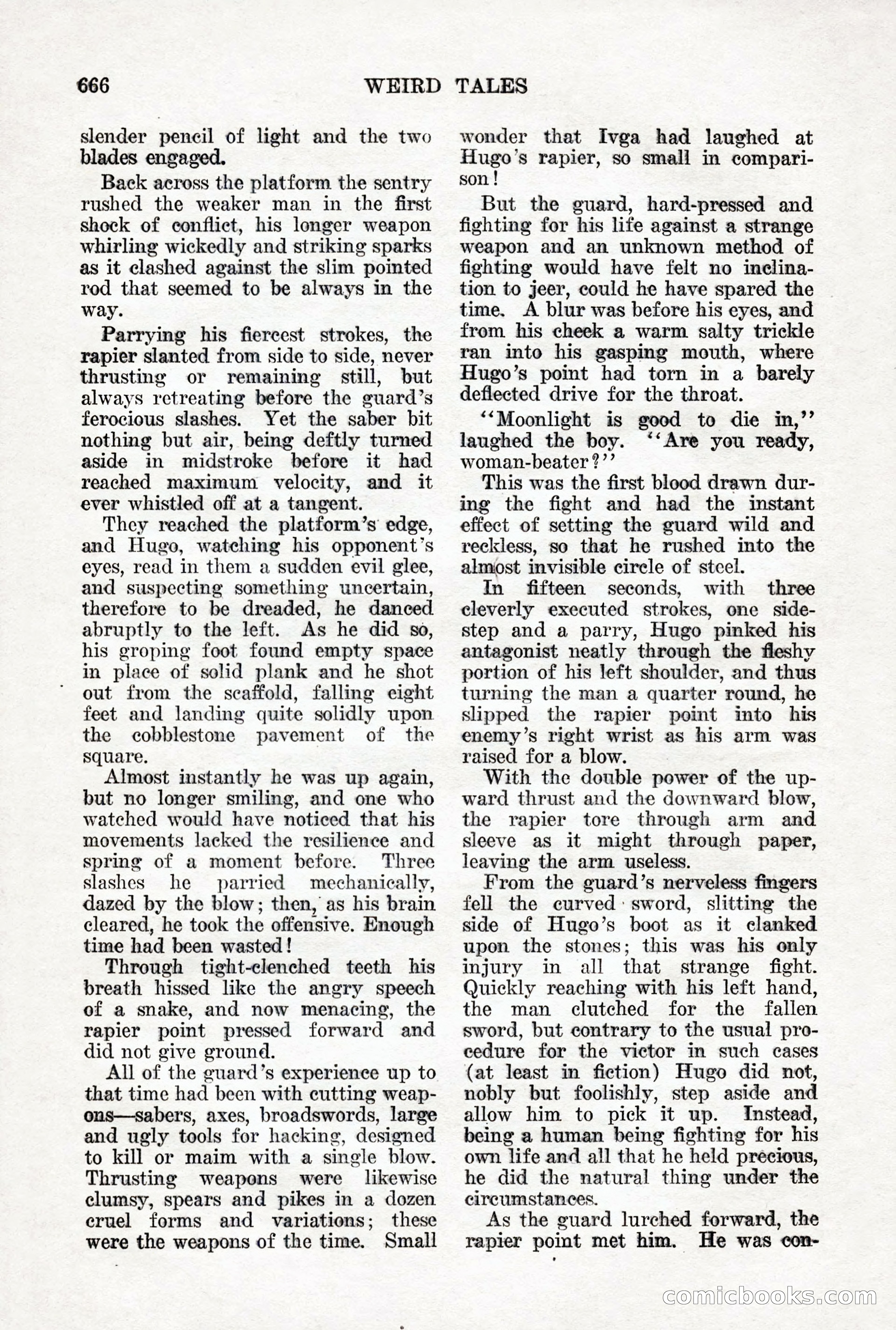 Weird Tales, Vol. 12 No. 5 — page 92 of 148