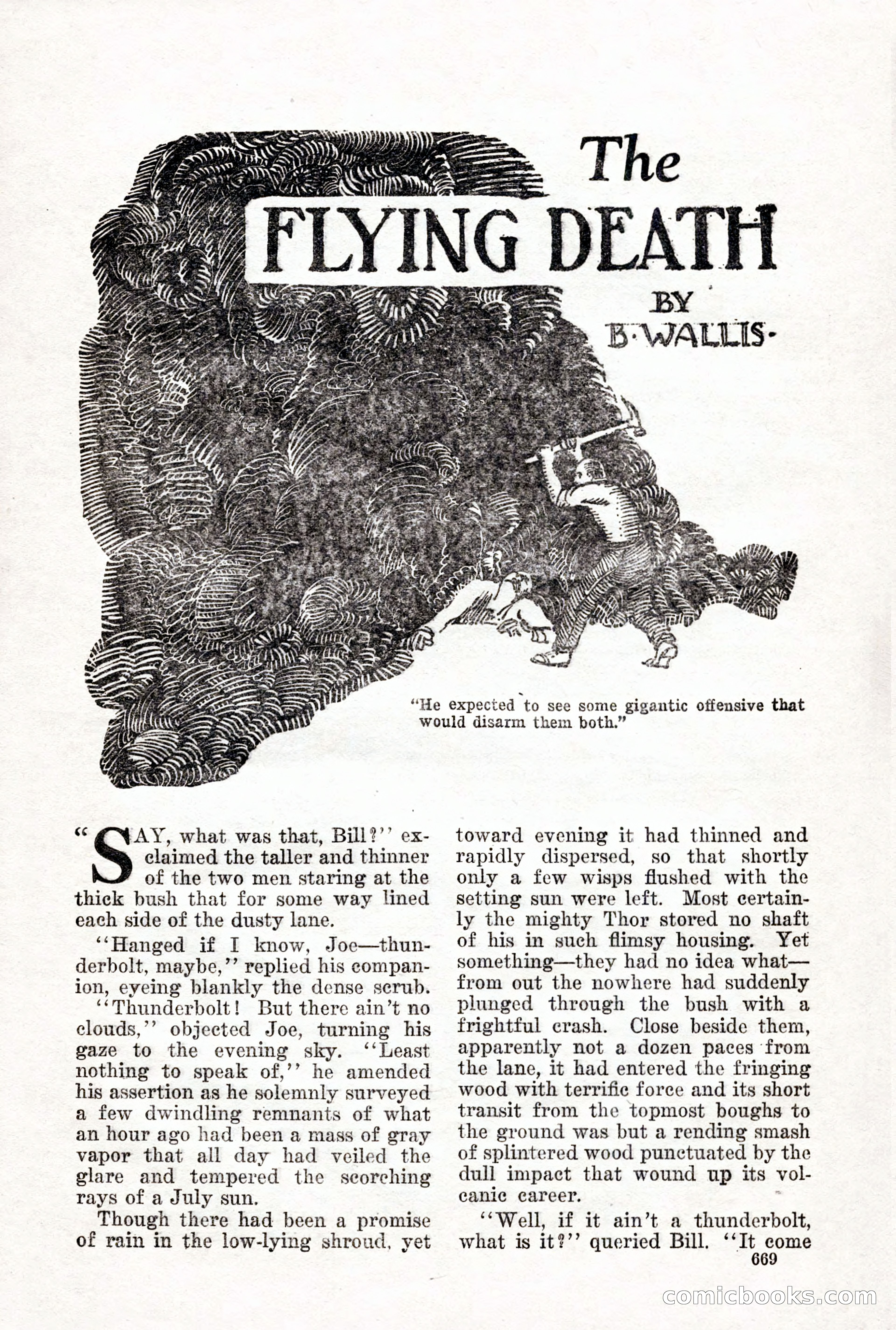 Weird Tales, Vol. 12 No. 5 — page 95 of 148