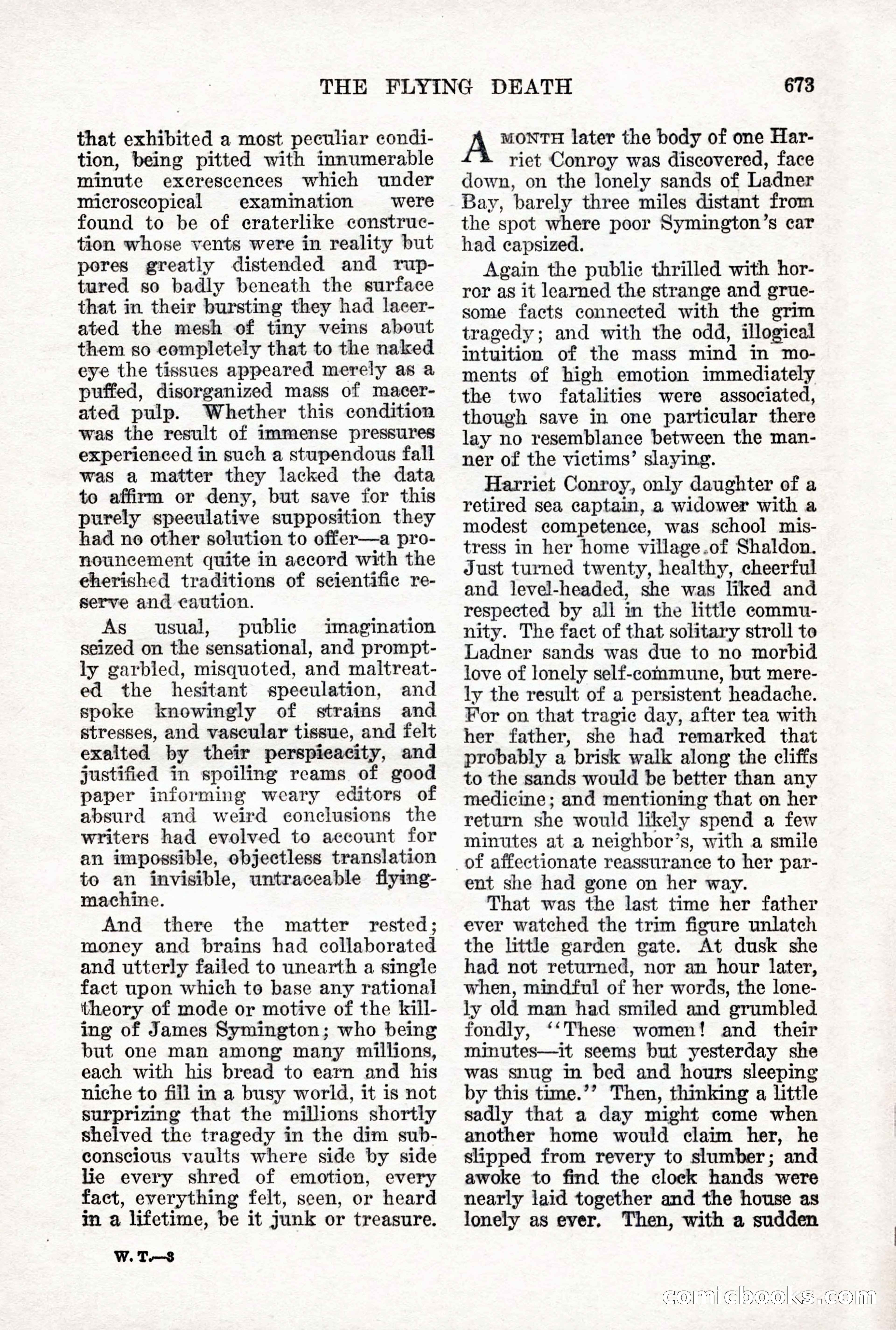 Weird Tales, Vol. 12 No. 5 — page 99 of 148