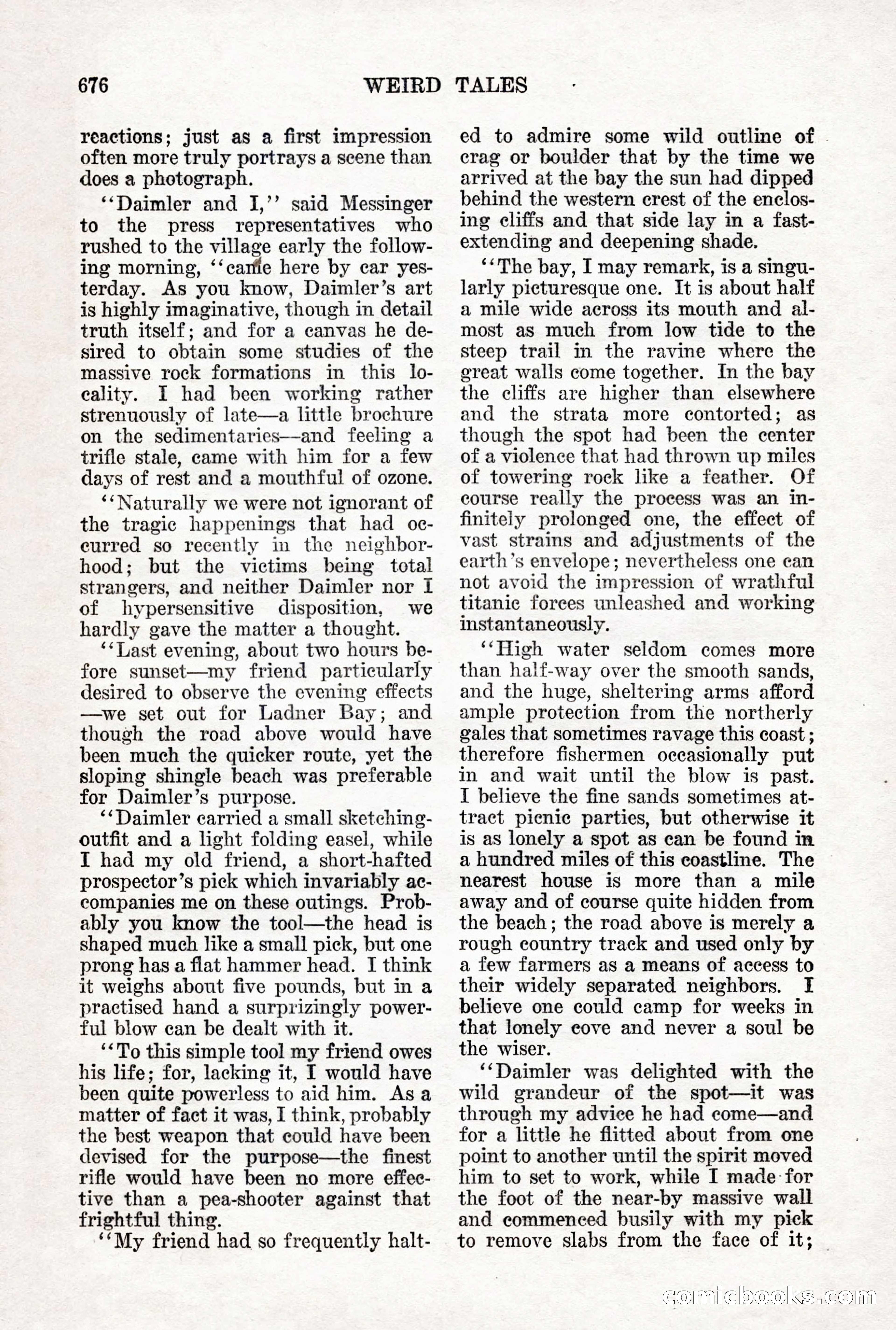 Weird Tales, Vol. 12 No. 5 — page 102 of 148
