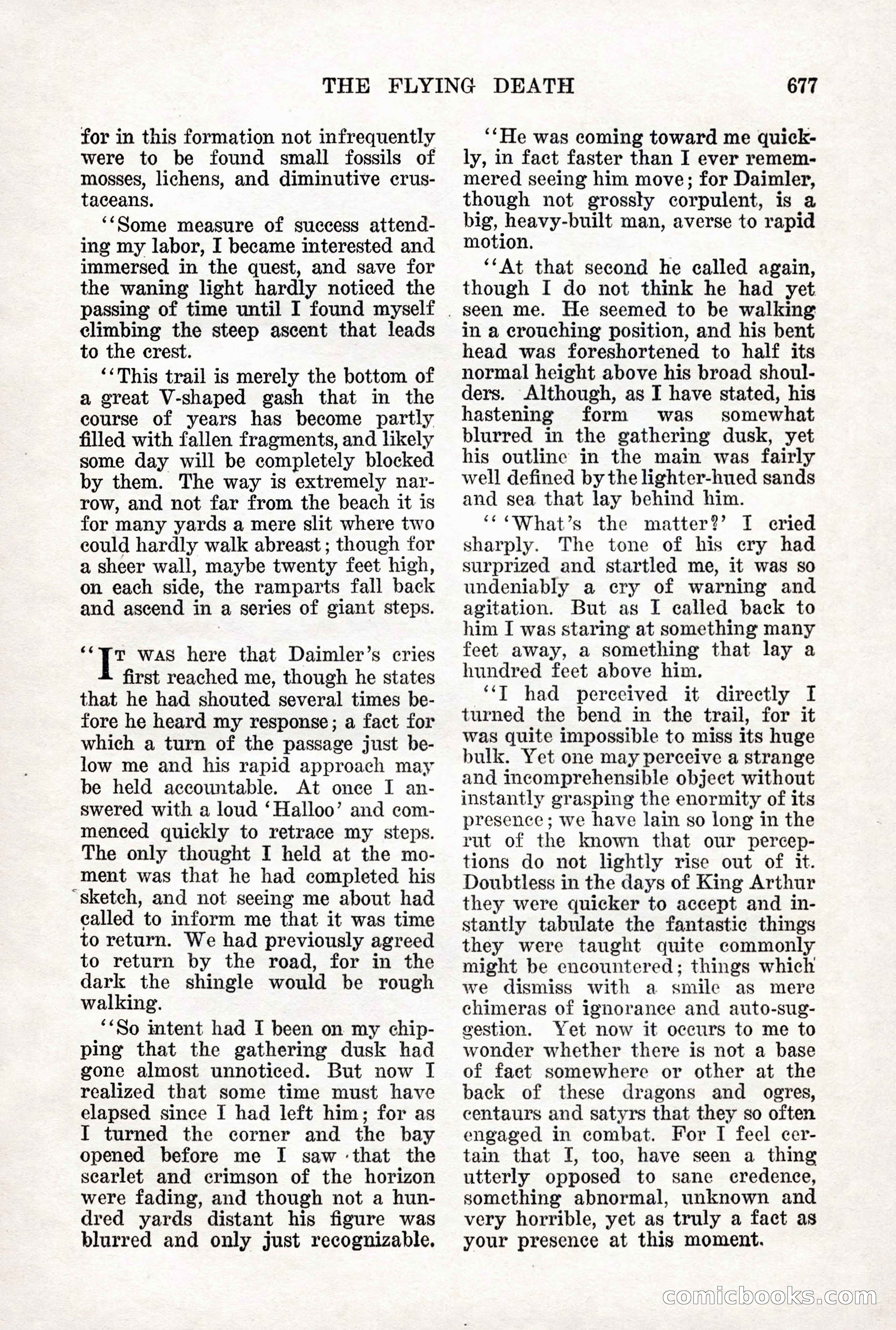 Weird Tales, Vol. 12 No. 5 — page 103 of 148