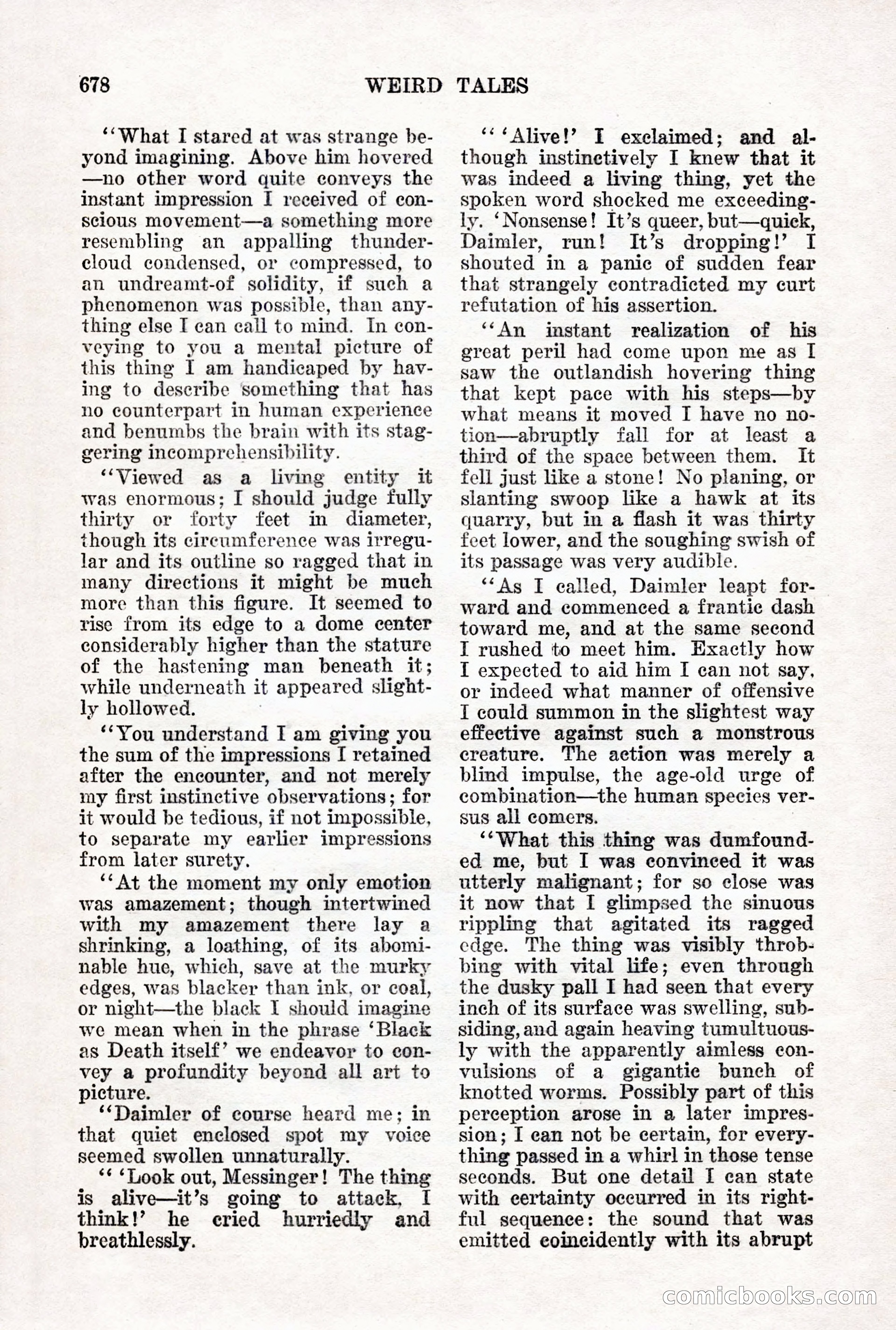 Weird Tales, Vol. 12 No. 5 — page 104 of 148