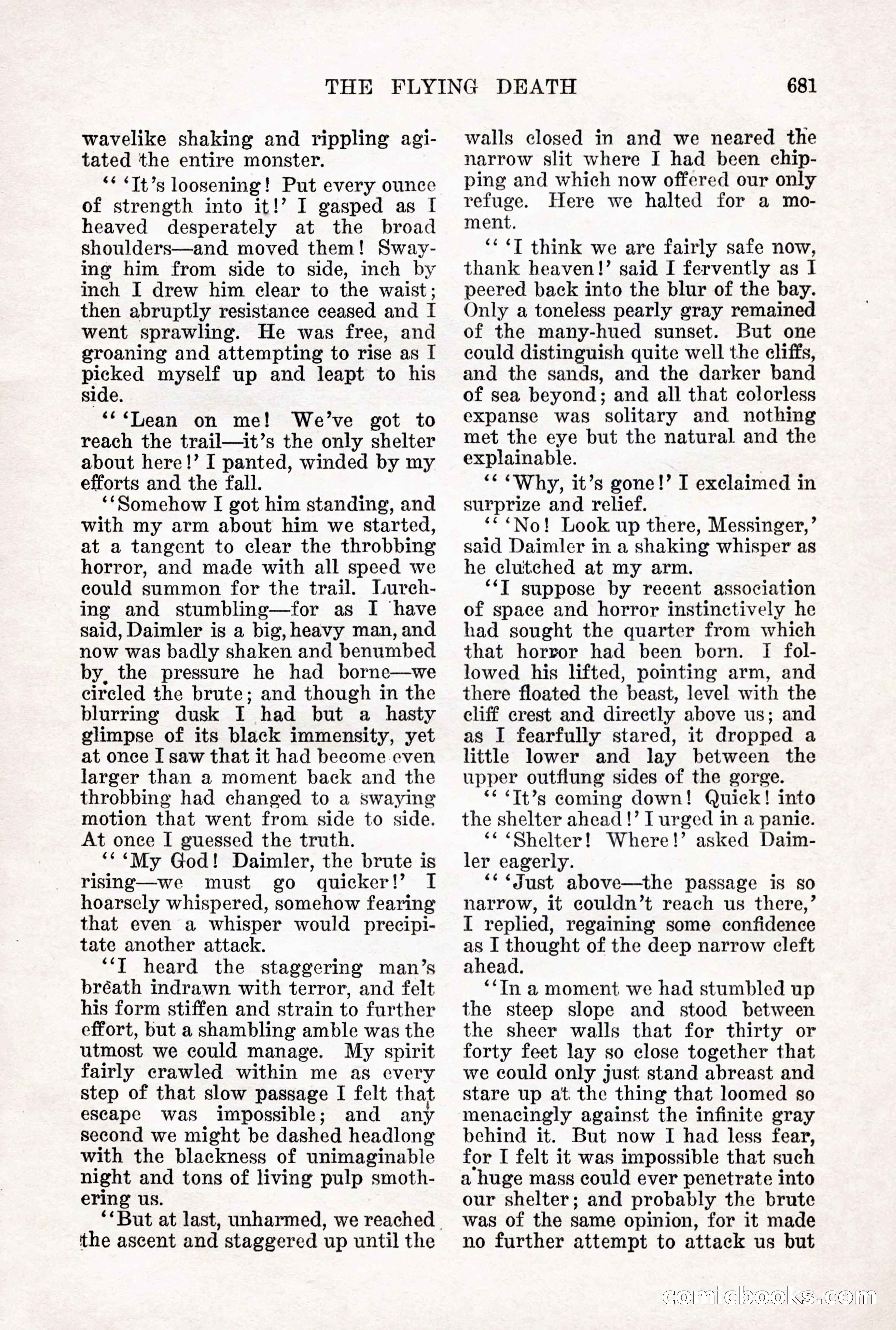 Weird Tales, Vol. 12 No. 5 — page 107 of 148