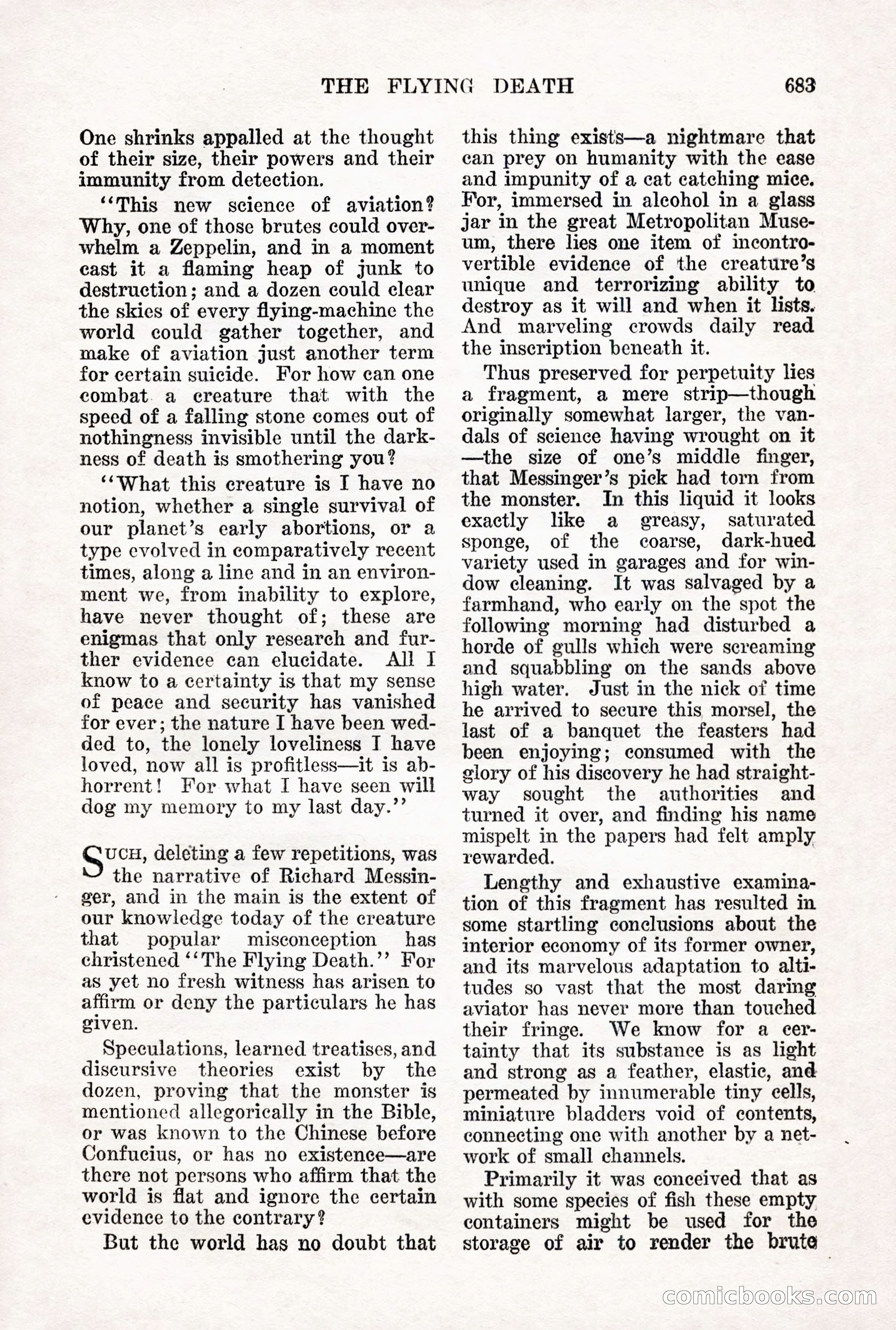 Weird Tales, Vol. 12 No. 5 — page 109 of 148